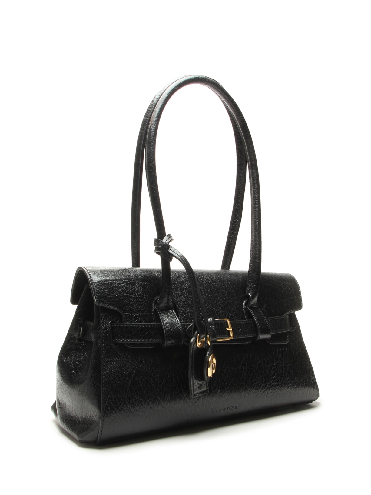 Bolsa Feminina Tote Lauryn Média Preto Vicenza