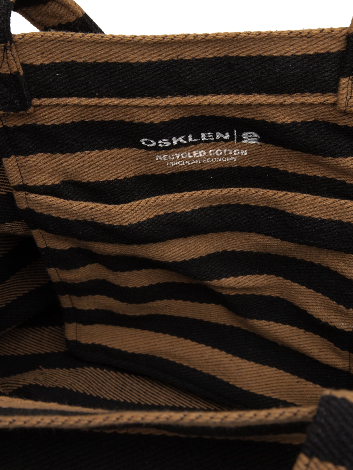 Bolsa Feminina Tote Made In Brazil Stripes Marrom Osklen