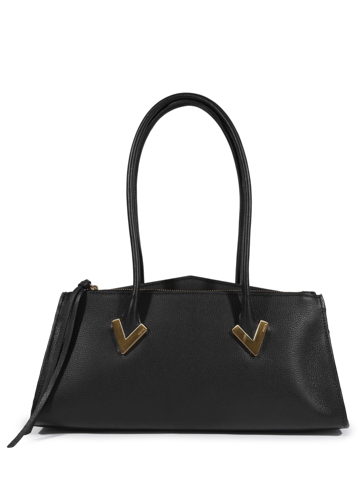 Bolsa Feminina Tote Média Adele Couro - Preto