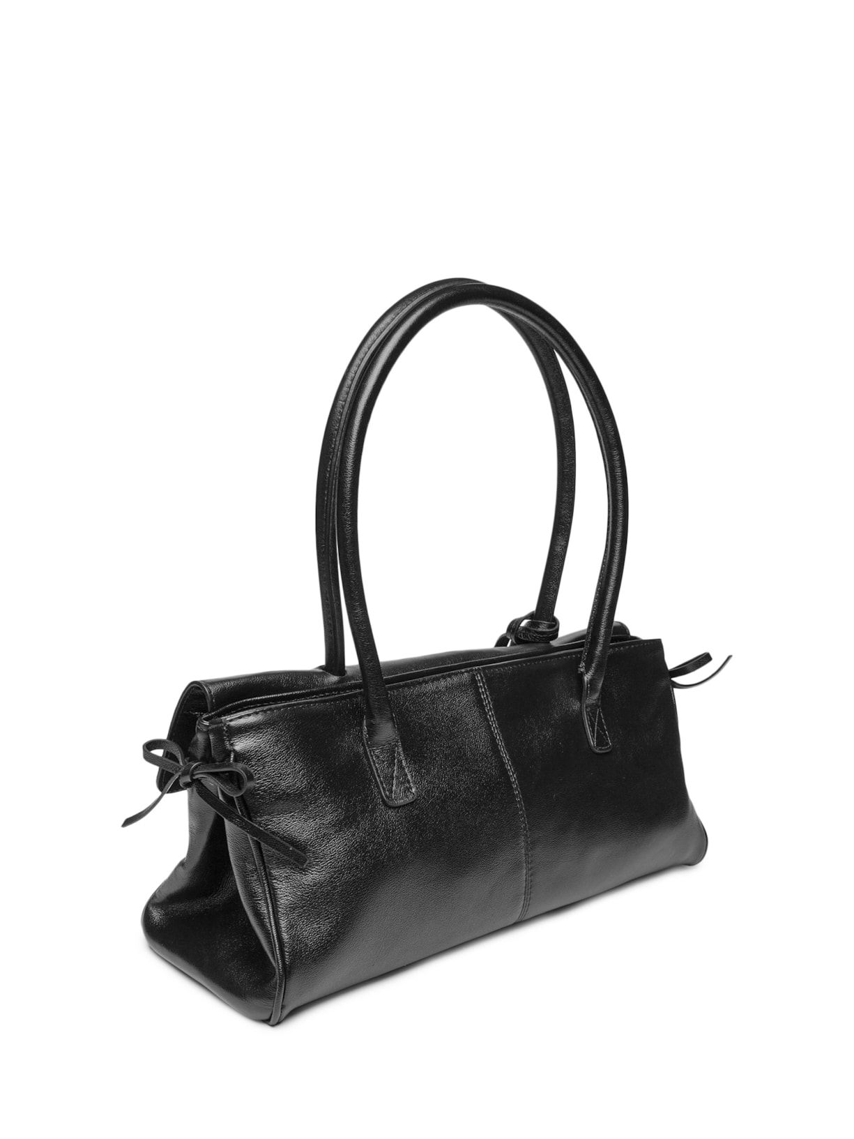 Bolsa Feminina Tote Média Couro Preto Vicenza