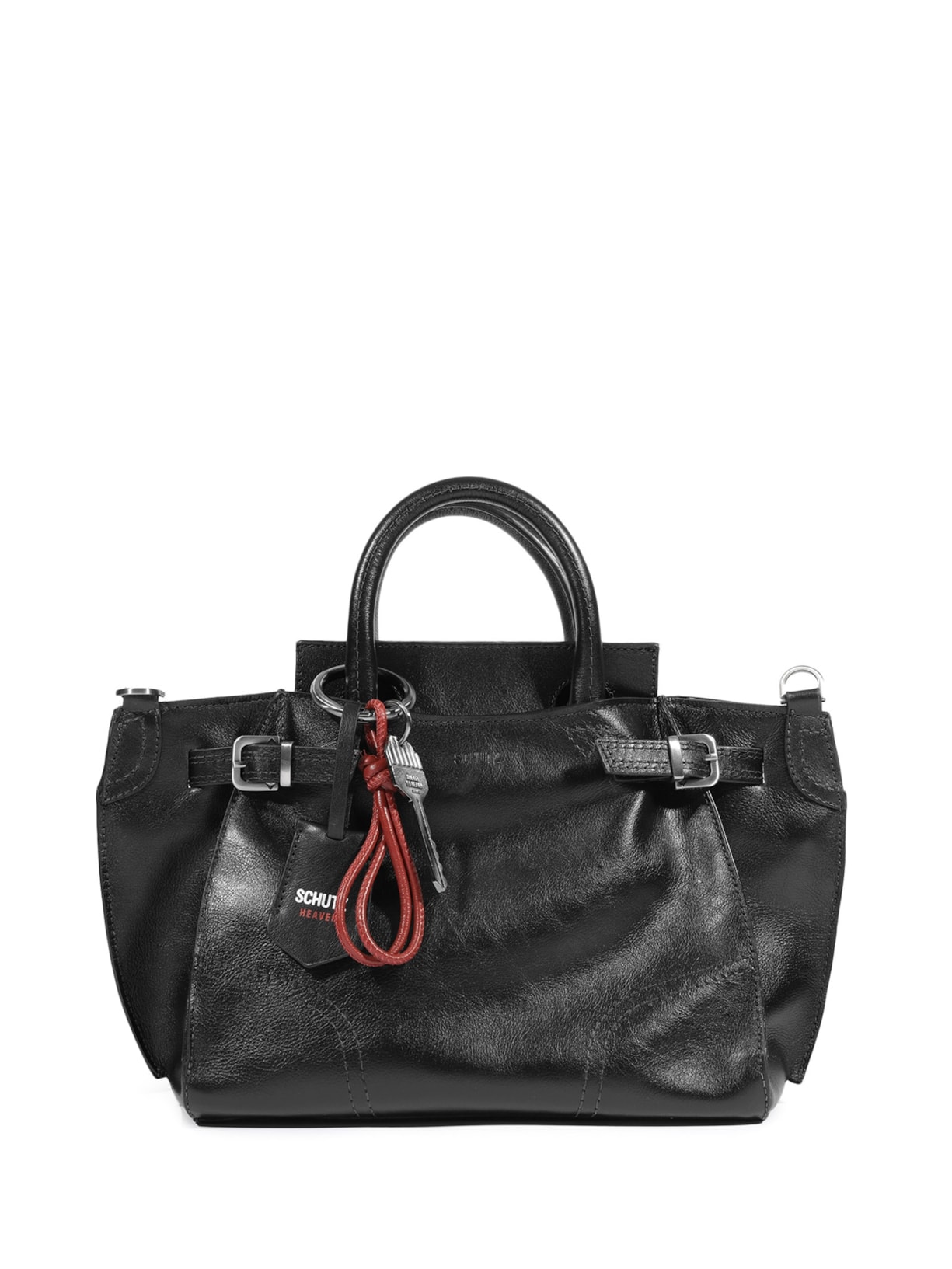 Bolsa Feminina Tote Média Heaven Couro Preto Schutz
