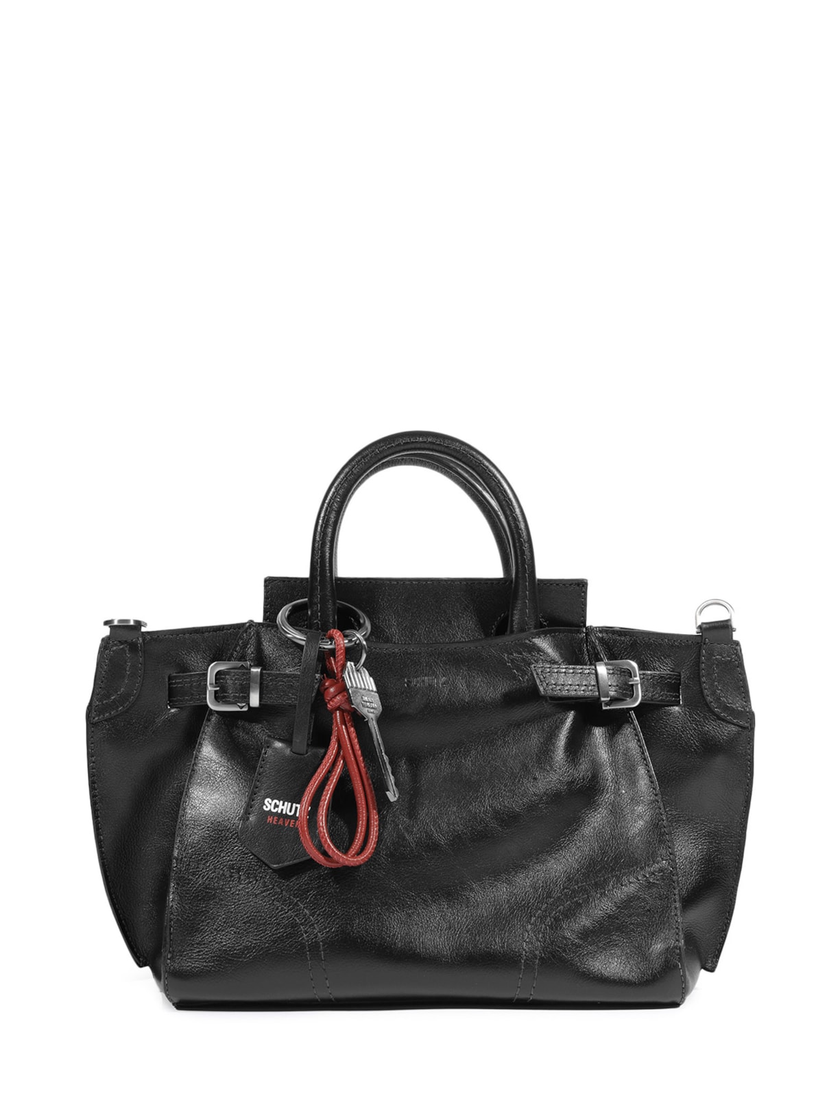 Bolsa Feminina Tote Média Heaven Couro Preto Schutz