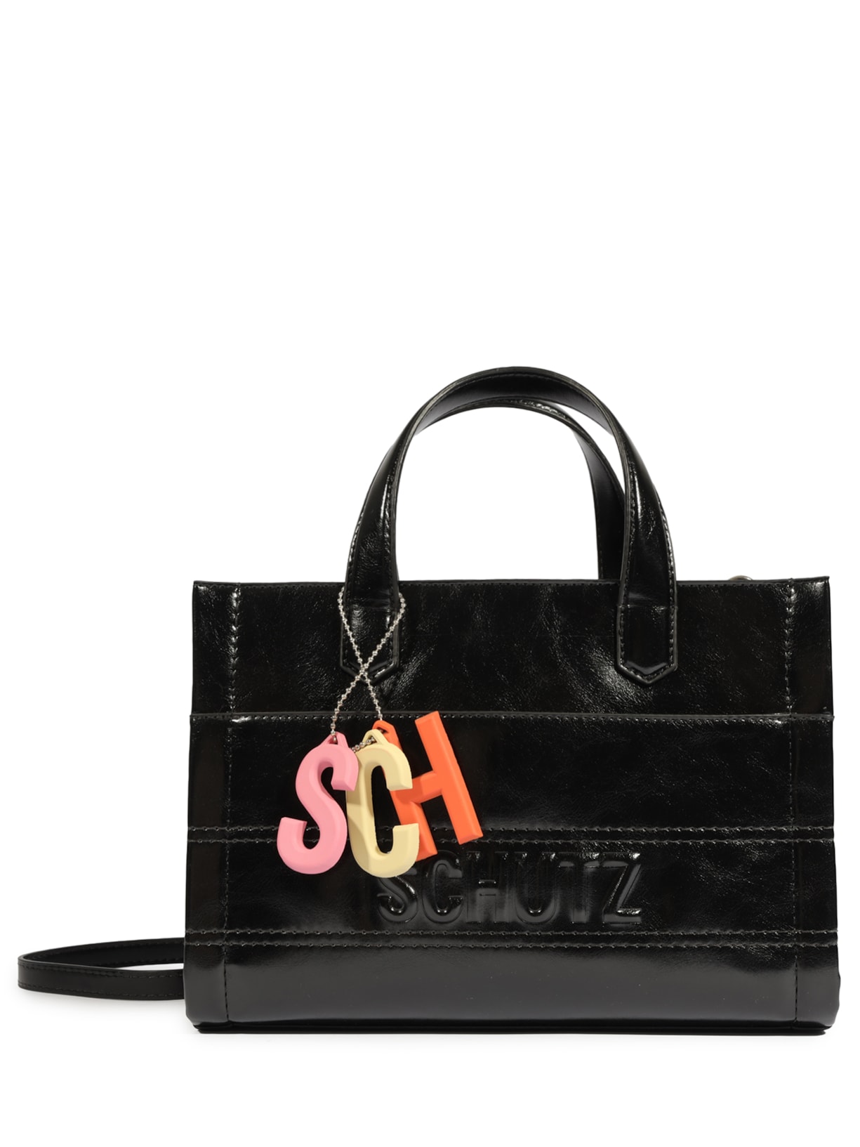 Bolsa Feminina Tote Média Sian - Preto