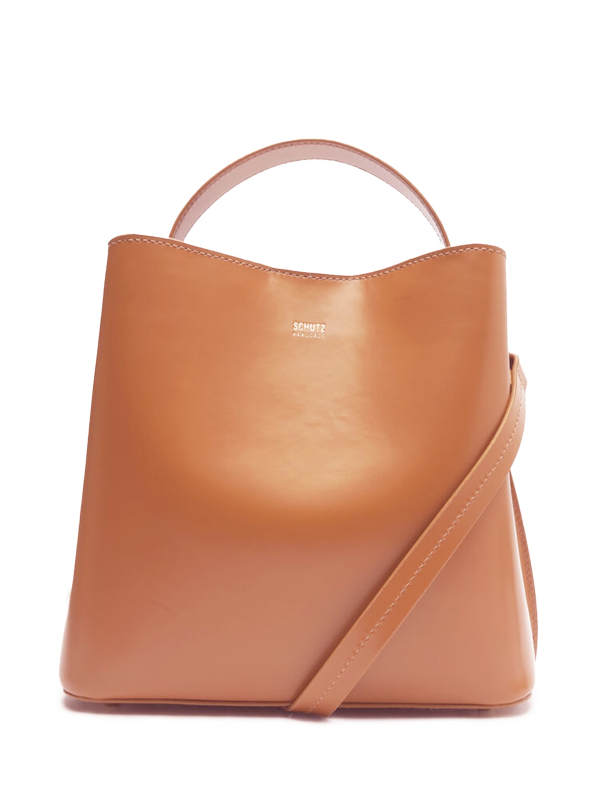 Bolsa Feminina Tote Médio Couro - Marrom