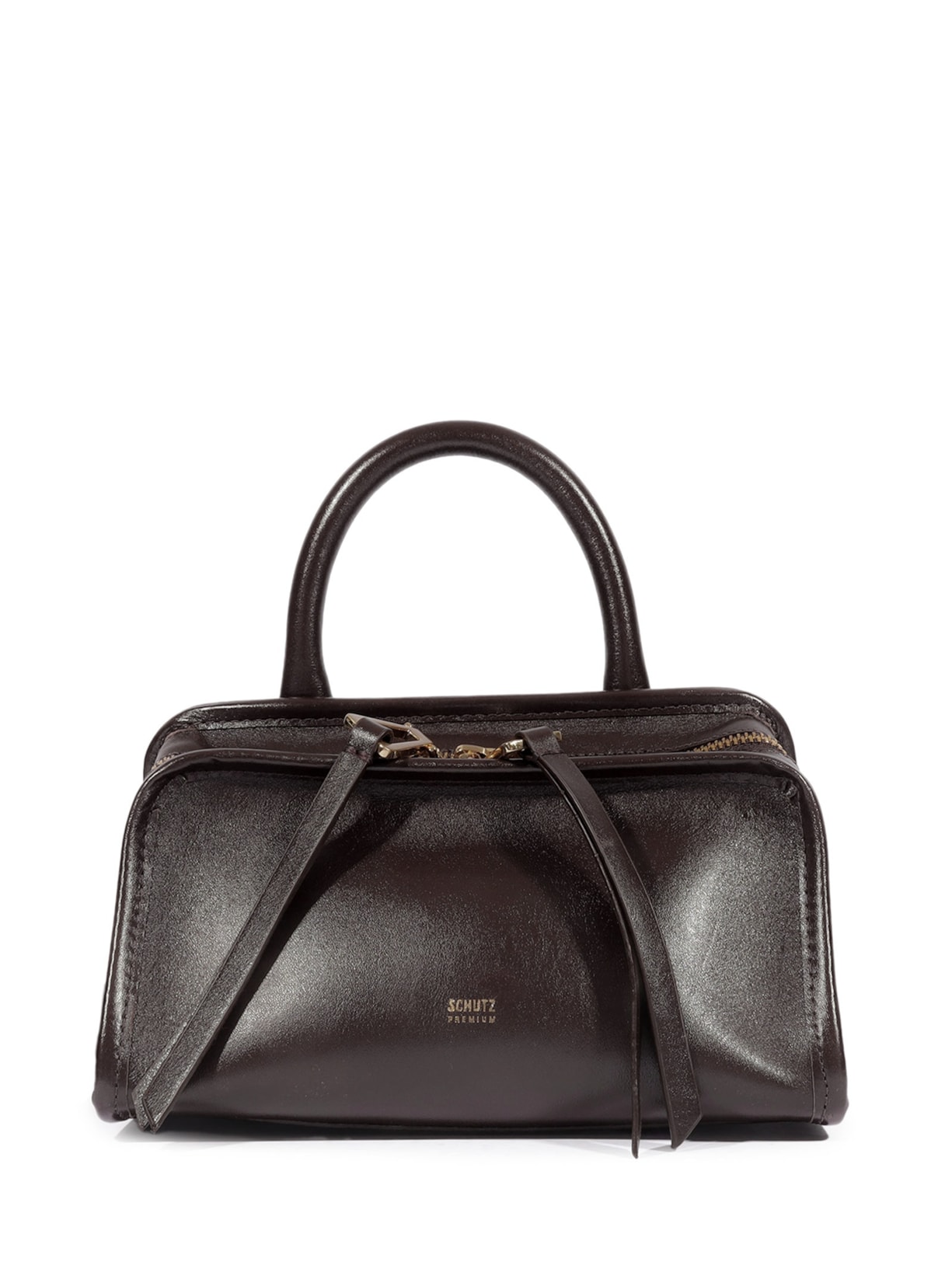 Bolsa Feminina Tote Mini Riley Marrom Schutz