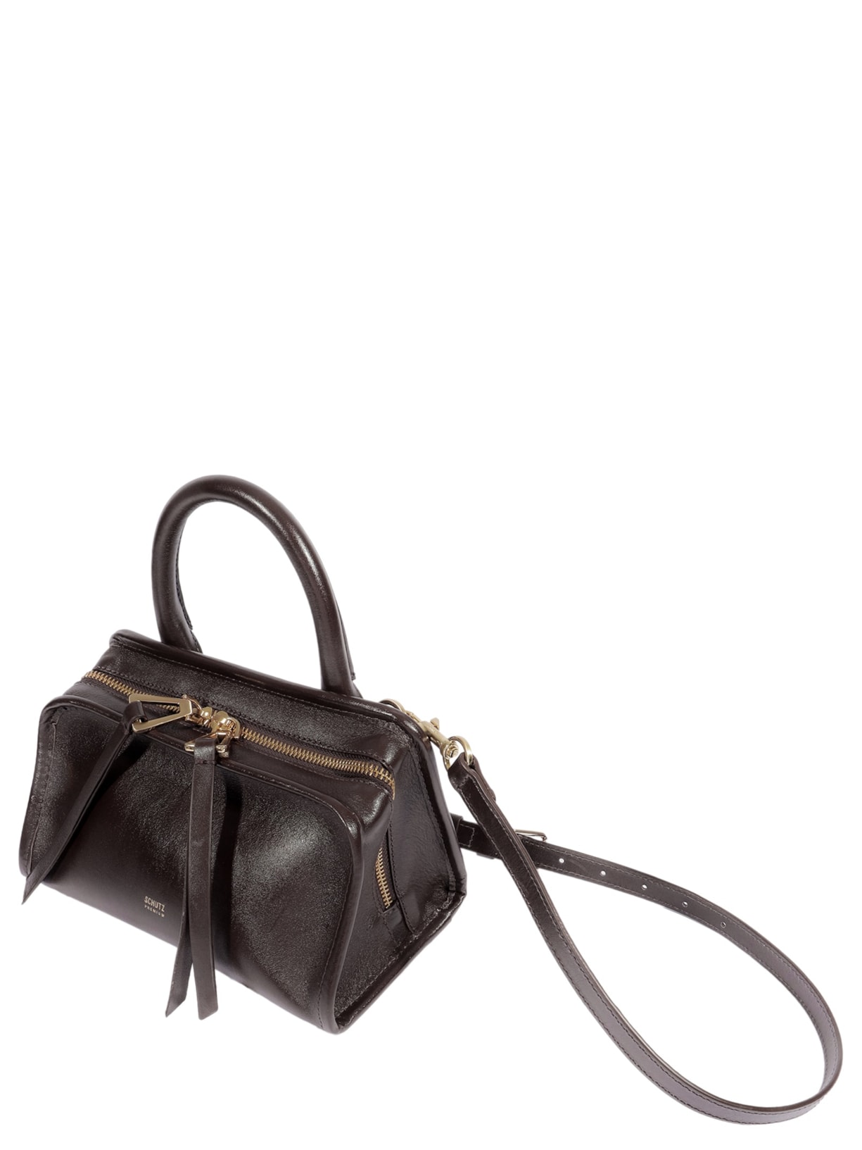 Bolsa Feminina Tote Mini Riley Marrom Schutz