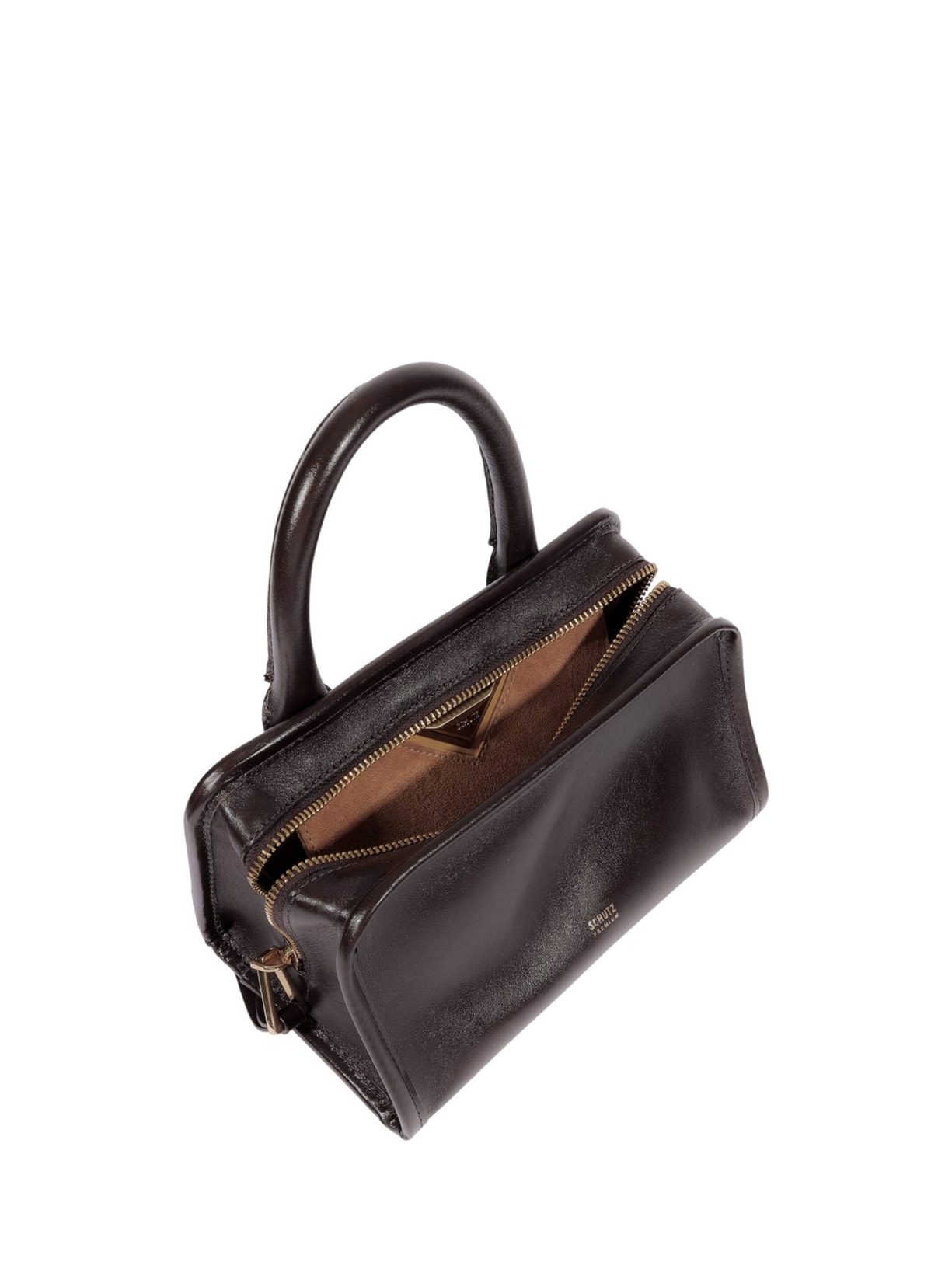 Bolsa Feminina Tote Mini Riley Marrom Schutz