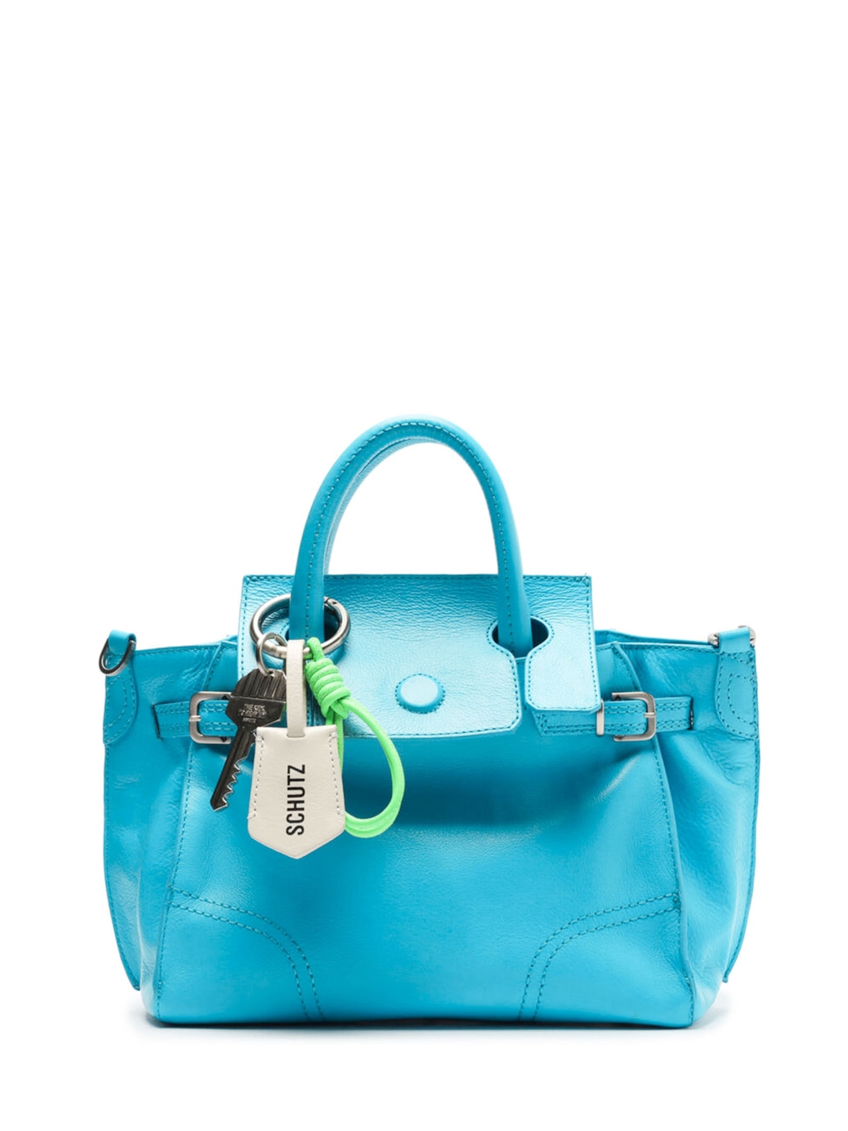 Bolsa Feminina Tote Pequena Heaven Couro - Azul