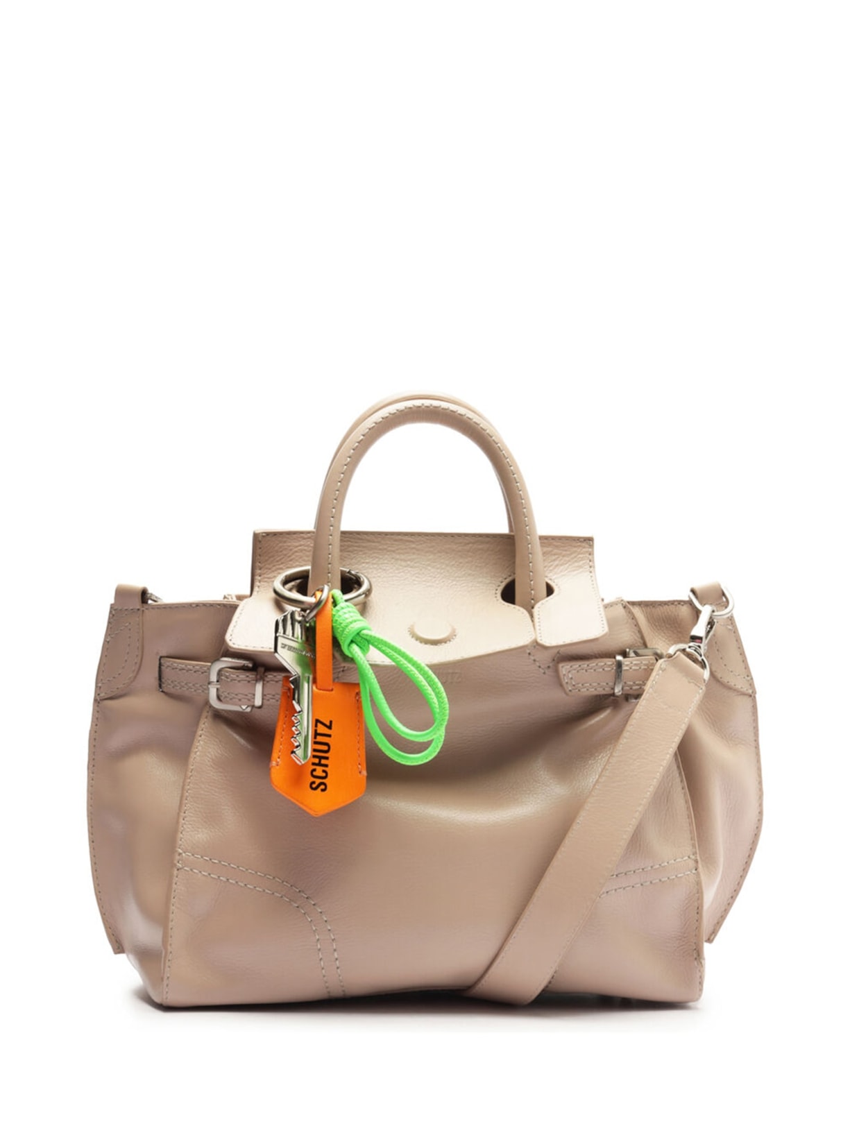 Bolsa Feminina Tote Pequena Heaven Couro - Bege