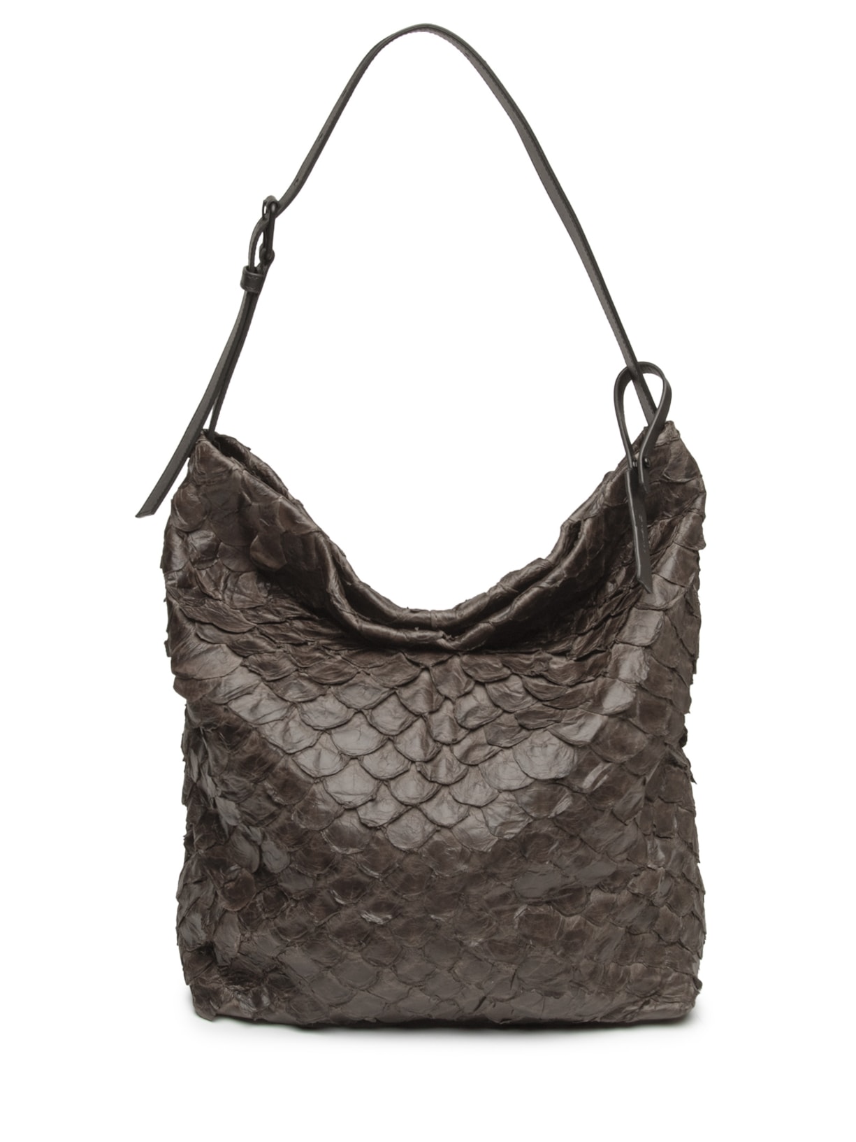Bolsa Feminina Tote Pirarucu Soft Marrom Osklen
