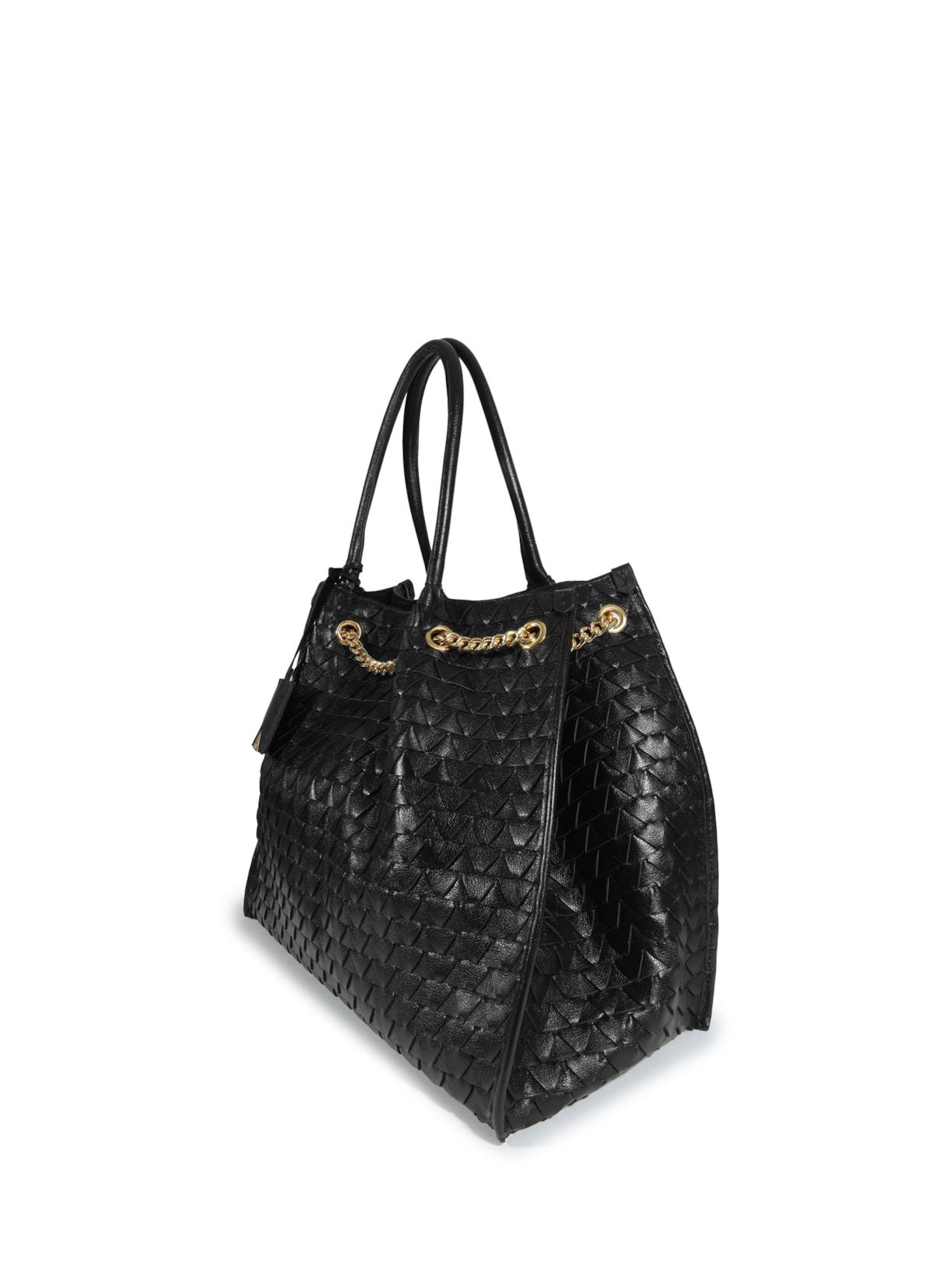 Bolsa Feminina Tote Rebecca Couro Preto Schutz