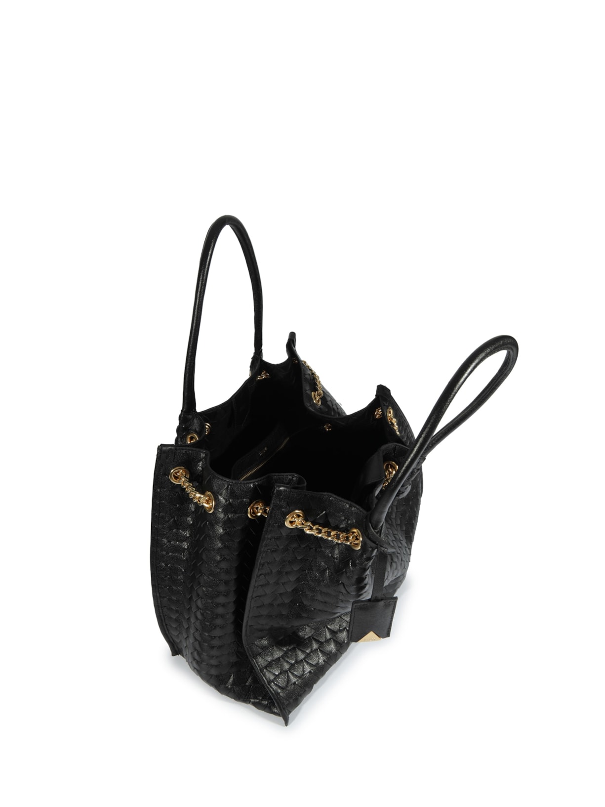 Bolsa Feminina Tote Rebecca Couro Preto Schutz