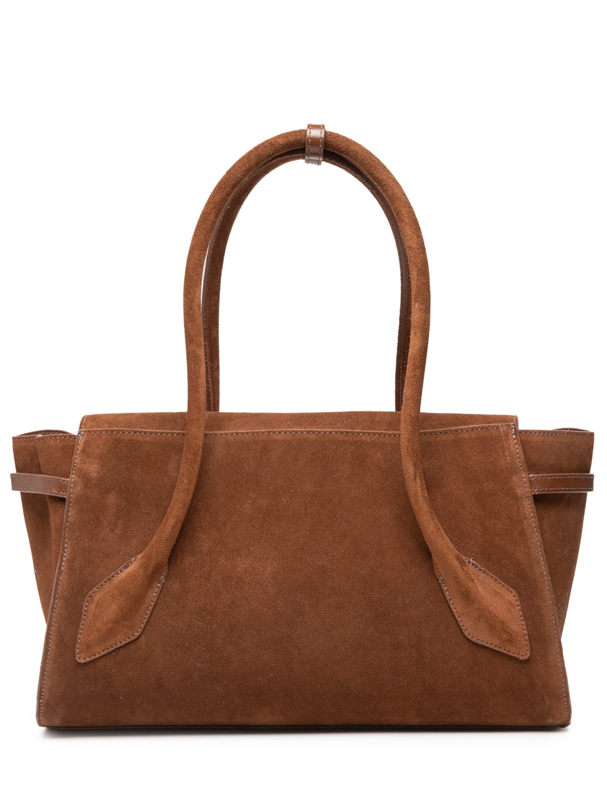 Bolsa Feminina Tote Sofia Camurça - Marrom