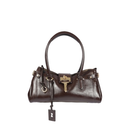 Bolsa Feminina Tote The Secret Couro - Marrom