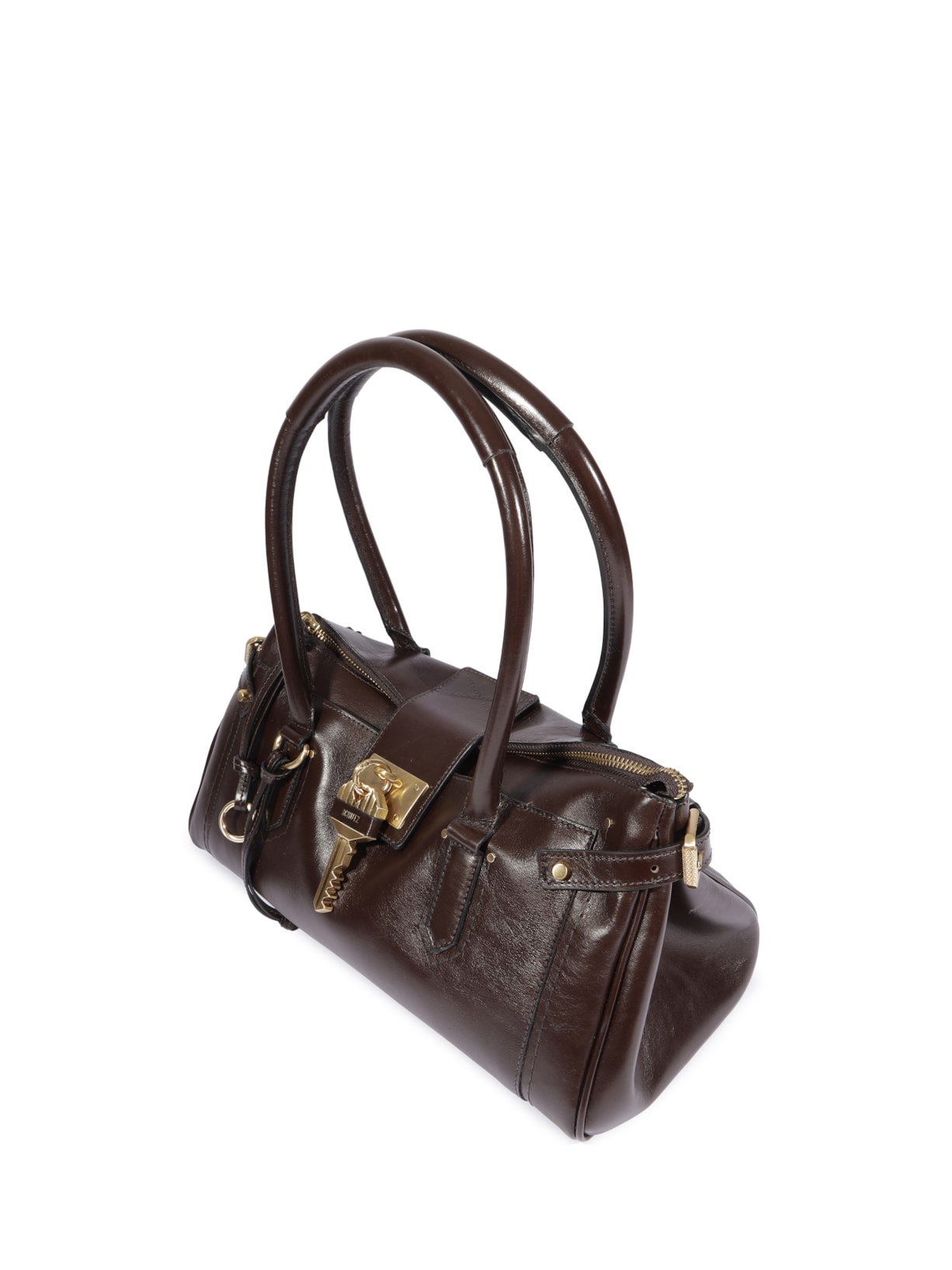 Bolsa Feminina Tote The Secret Couro Marrom Schutz