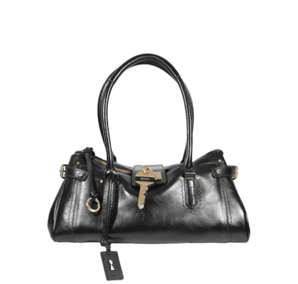 Bolsa Feminina Tote The Secret Couro - Preto
