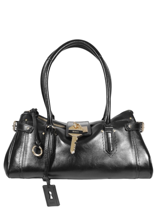 Bolsa Feminina Tote The Secret Couro - Preto