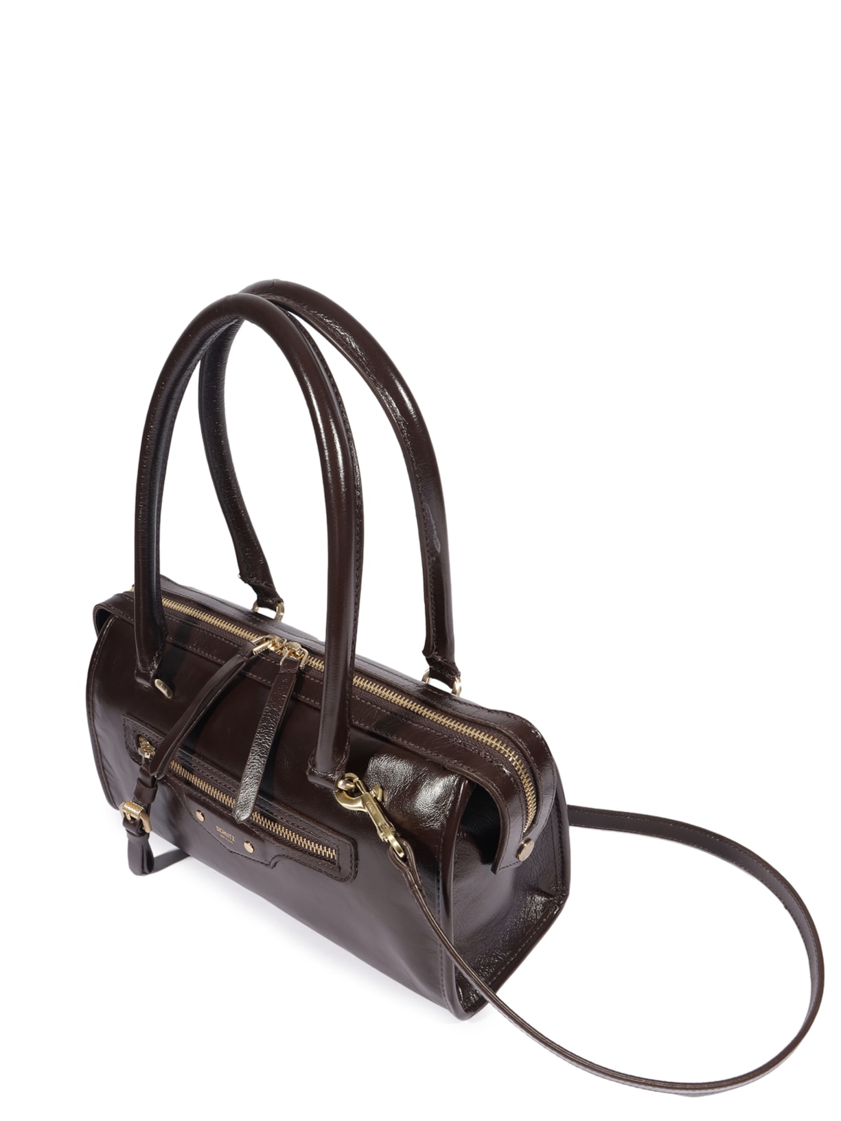 Bolsa Feminina Tote Tote Verona Média Couro Marrom Schutz