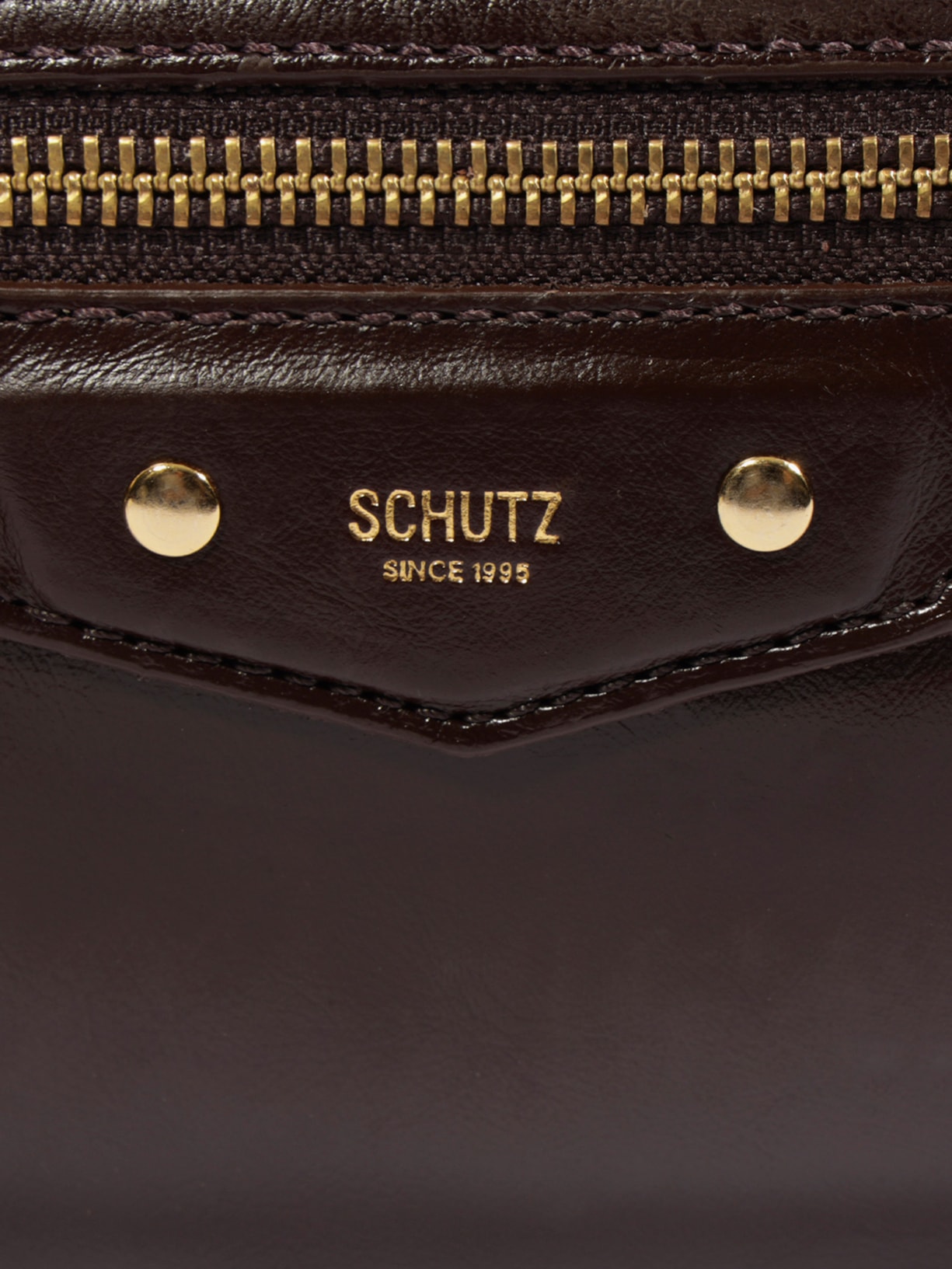 Bolsa Feminina Tote Tote Verona Média Couro Marrom Schutz