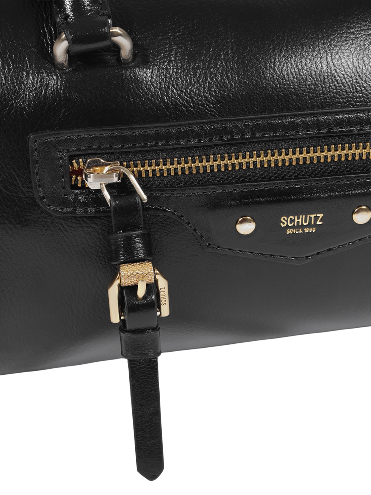 Bolsa Feminina Tote Tote Verona Média Couro Preto Schutz