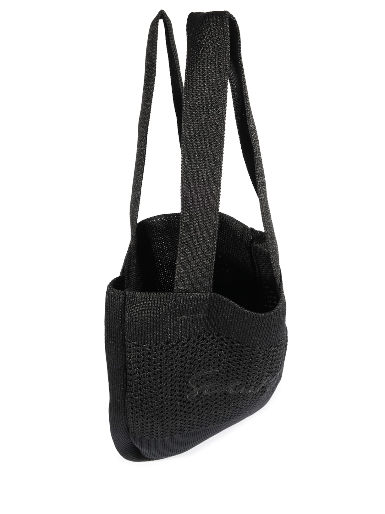 Bolsa Feminina Tote Tricot Preto Schutz