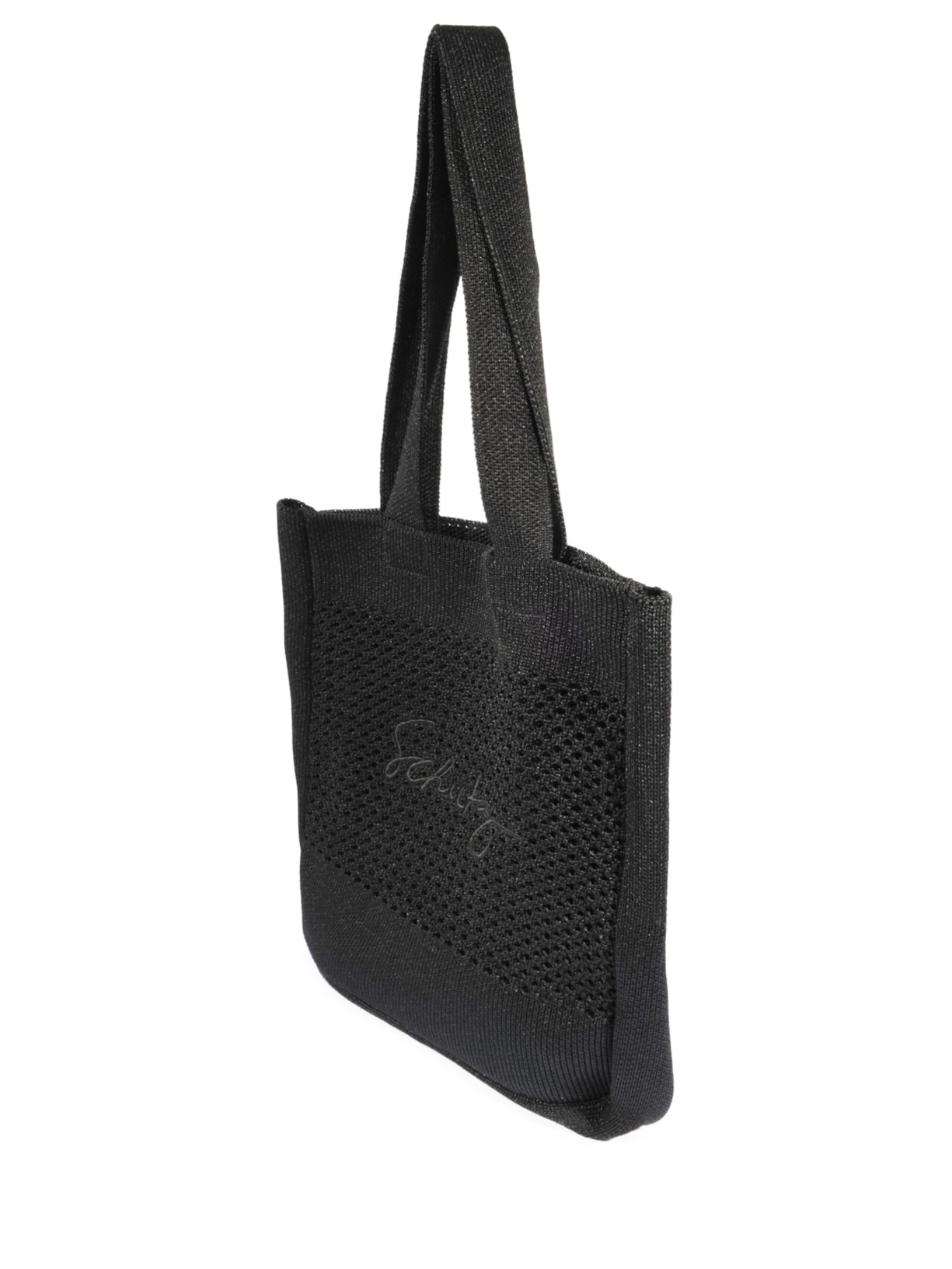 Bolsa Feminina Tote Tricot Preto Schutz