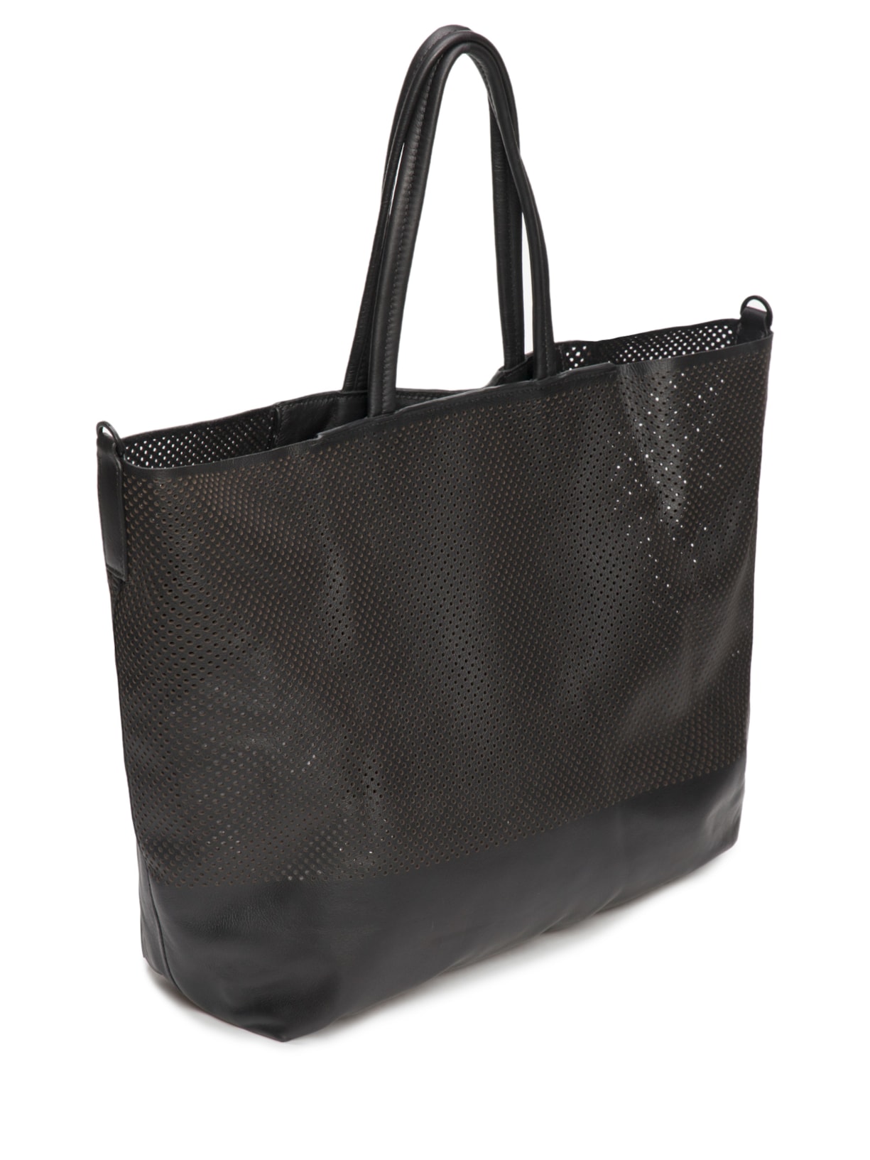 Bolsa Feminina Tote Tube Microfuros Preto Osklen