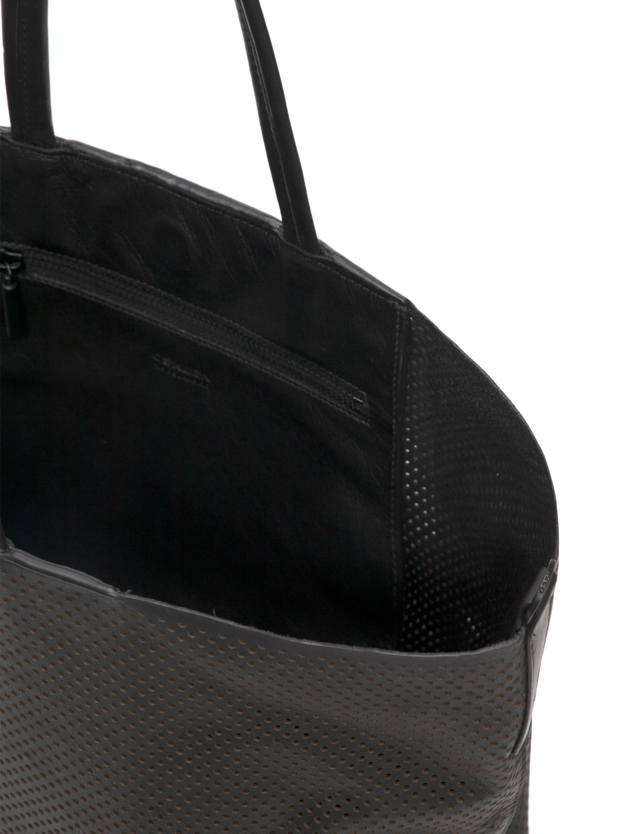 Bolsa Feminina Tote Tube Microfuros Preto Osklen