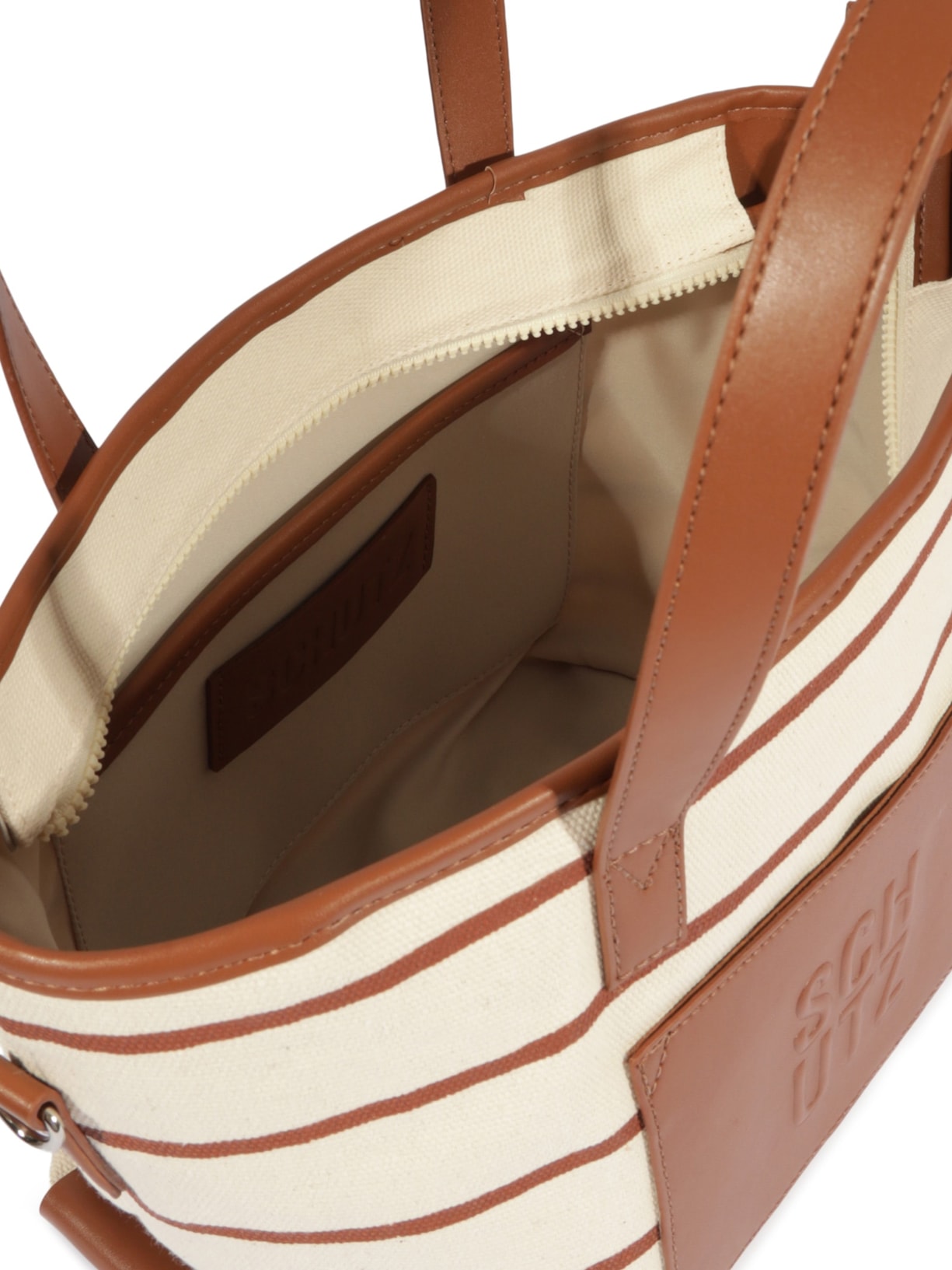 Bolsa Feminina Tote Willa Pequena Bege Schutz