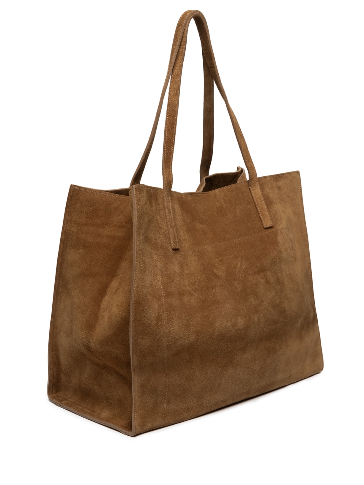 Bolsa Feminina Tote Yvi Camurça Marrom Osklen