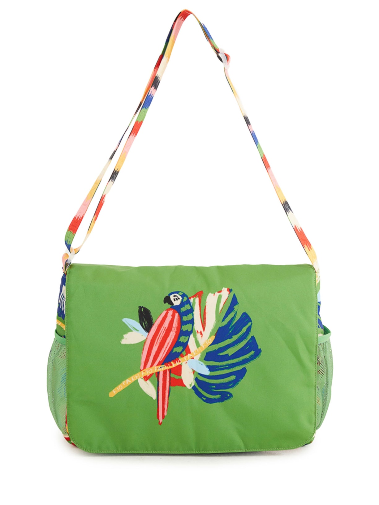 Bolsa Feminina Transversal Brisa Bosque Dos Pássaros - Verde