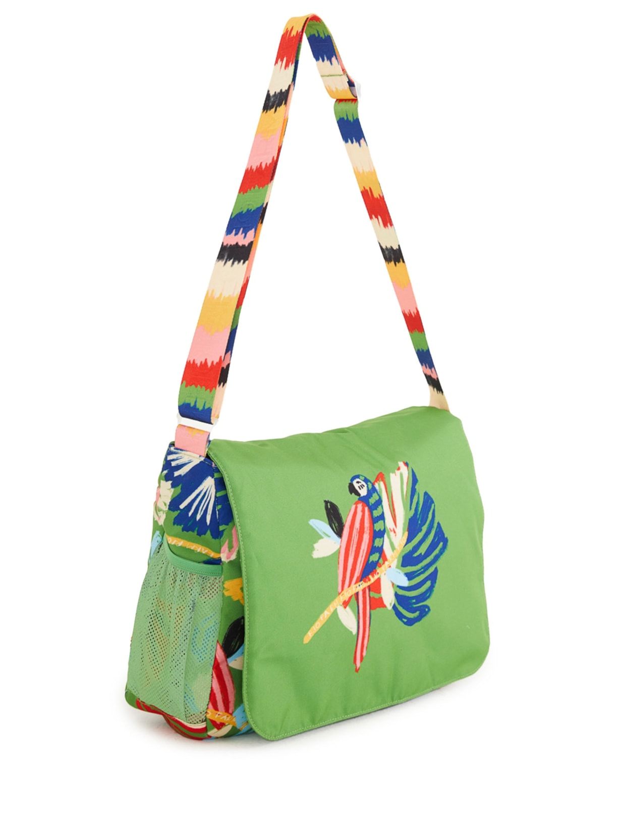 Bolsa Feminina Transversal Brisa Bosque Dos Pássaros Verde Farm Etc