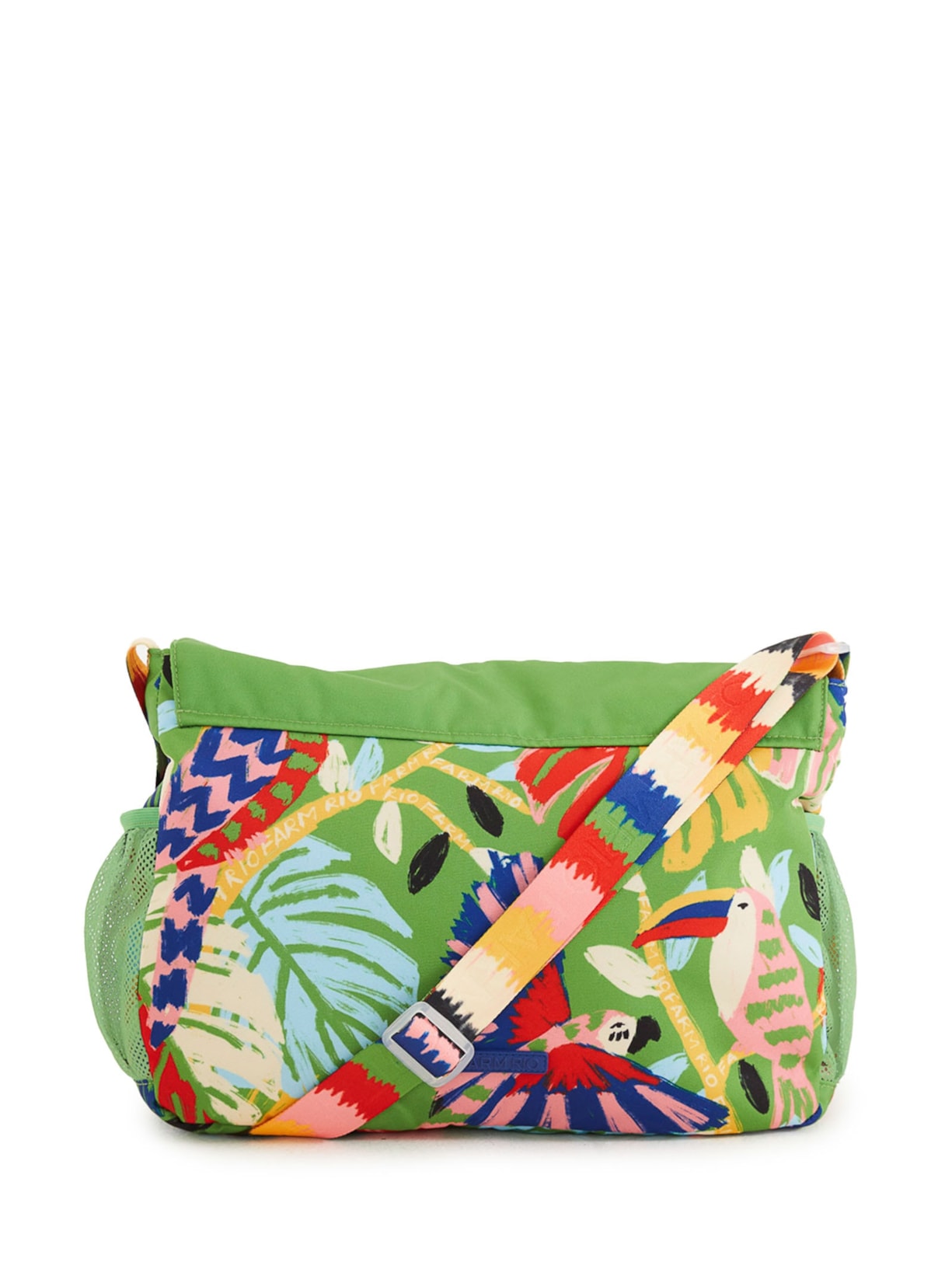 Bolsa Feminina Transversal Brisa Bosque Dos Pássaros Verde Farm Etc