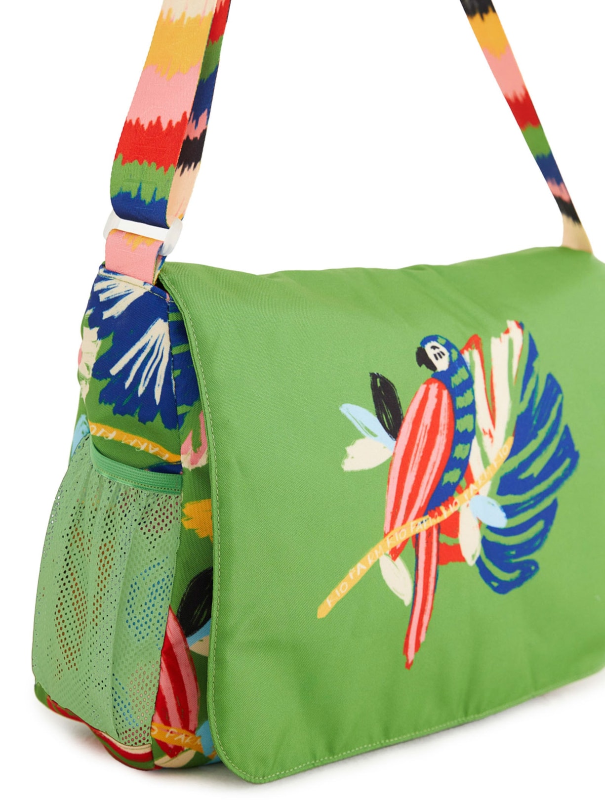 Bolsa Feminina Transversal Brisa Bosque Dos Pássaros Verde Farm Etc