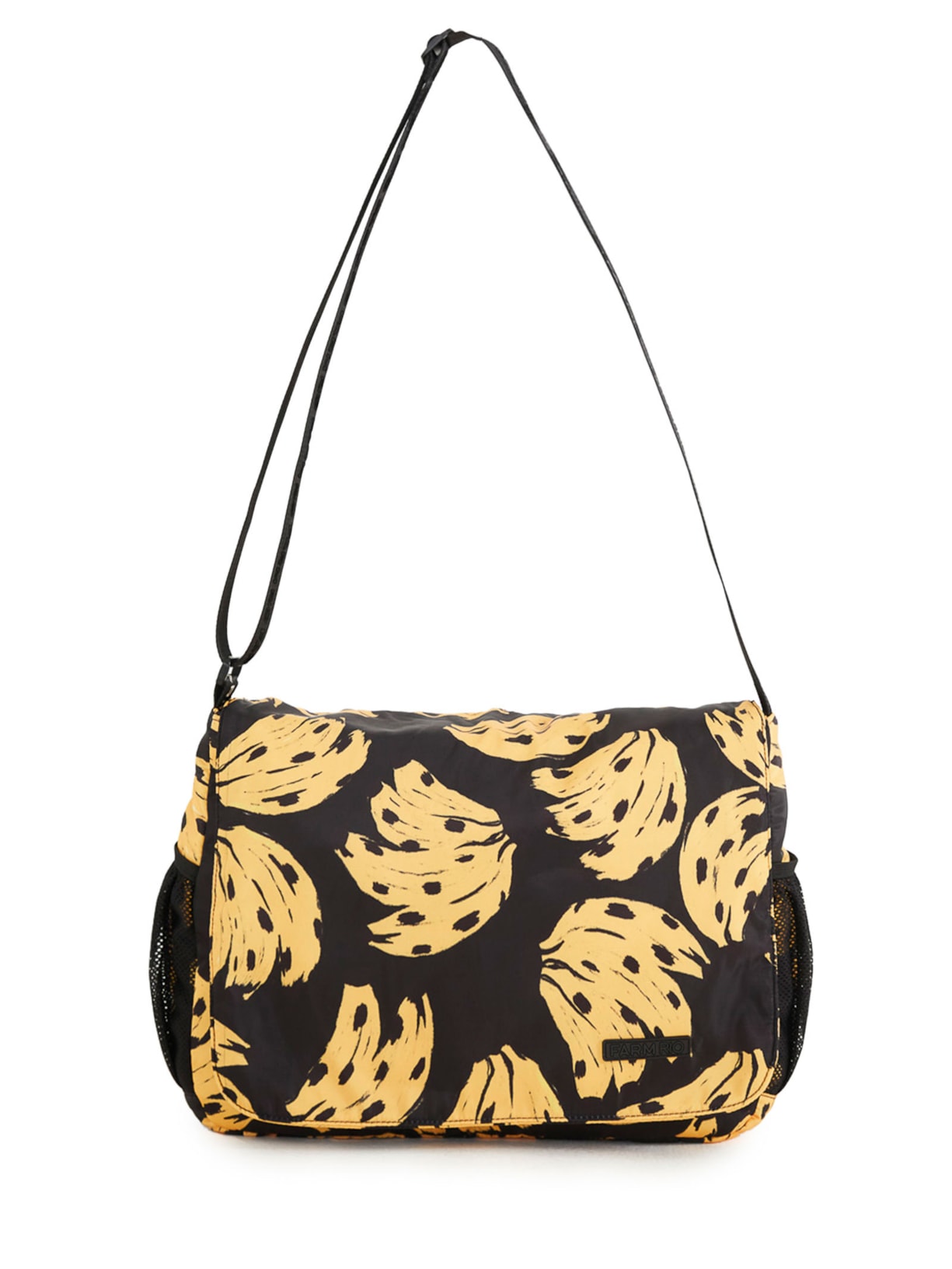Bolsa Feminina Transversal Brisa Bossa Banana Pre - Preto