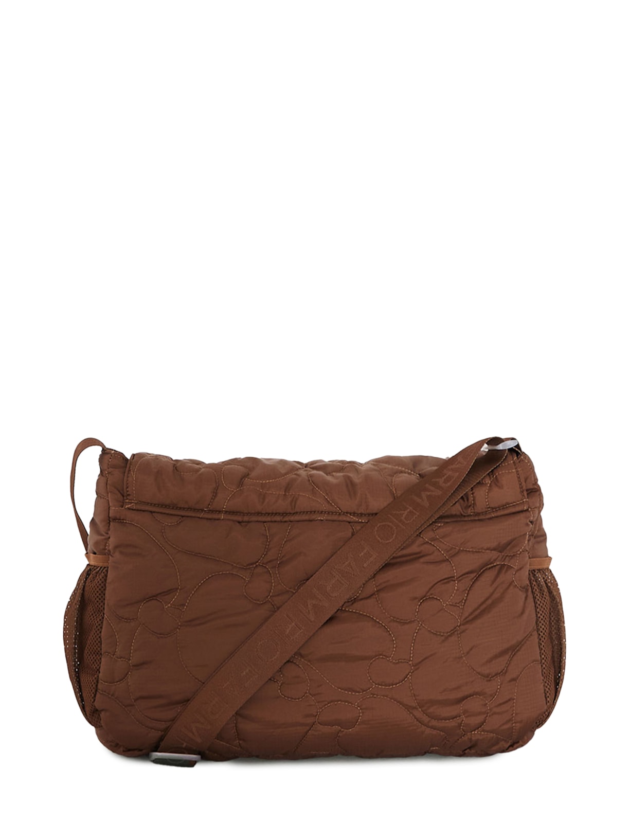 Bolsa Feminina Transversal Brisa Puffer Marrom Farm Etc