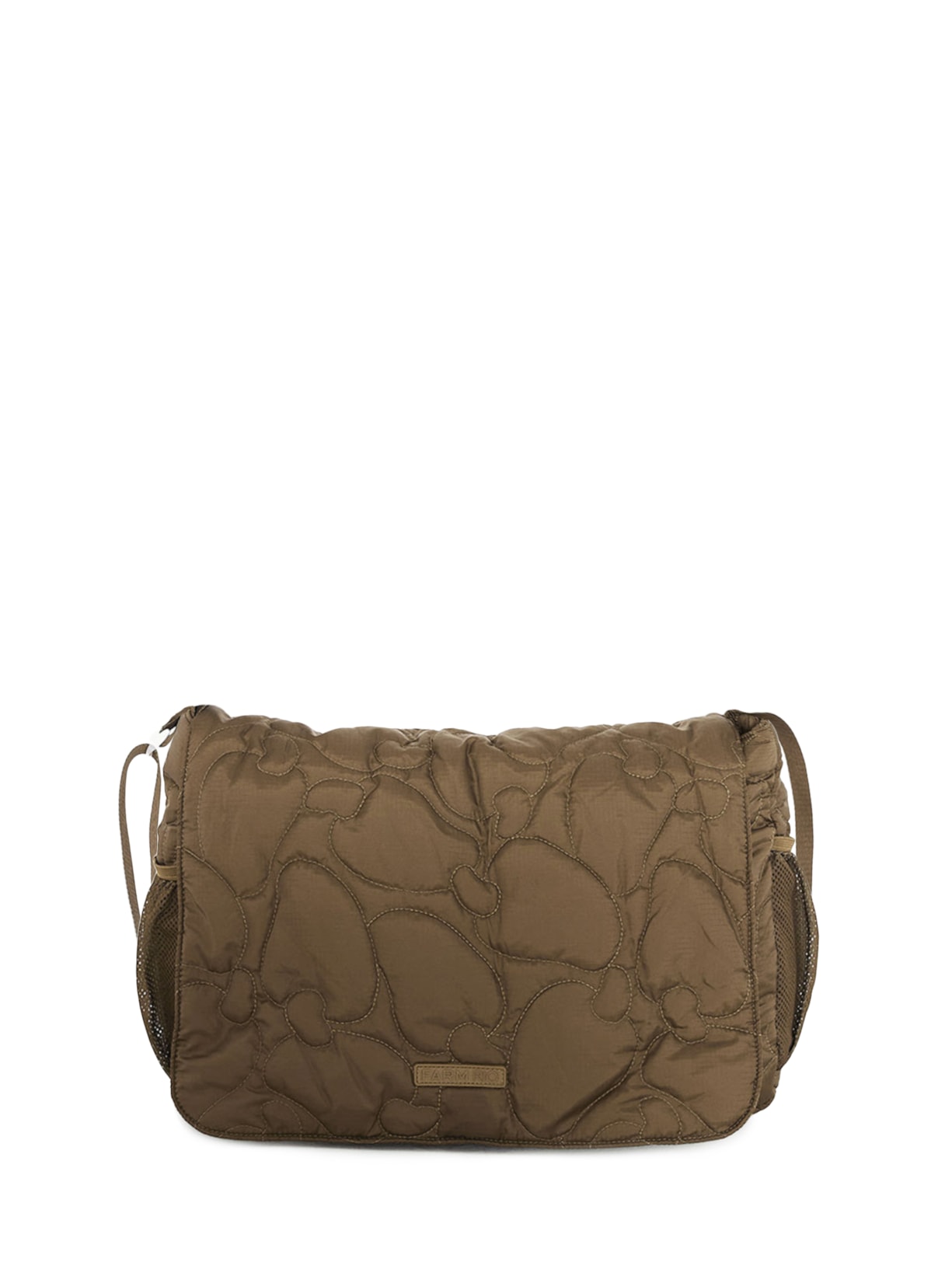 Bolsa Feminina Transversal Brisa Puffer - Marrom