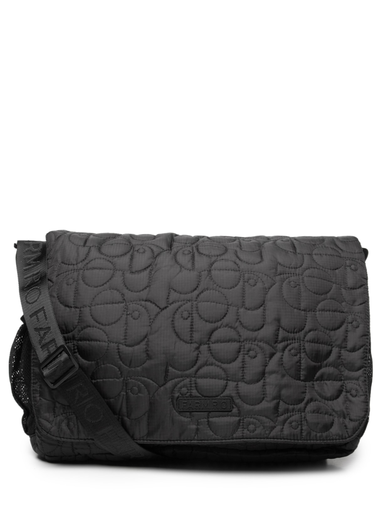 Bolsa Feminina Transversal Brisa Puffer - Preto