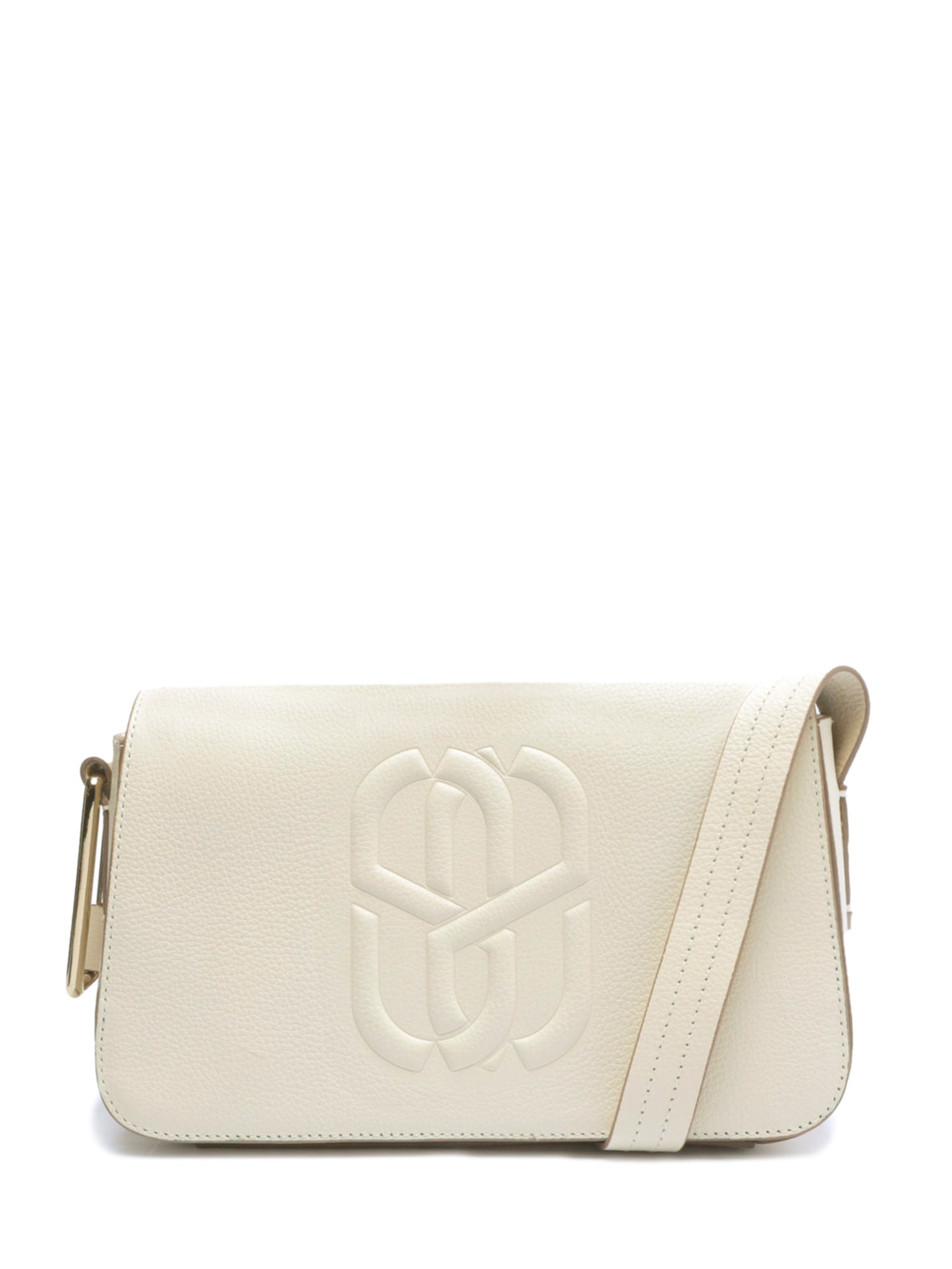 Bolsa Feminina Transversal Couro Soft Calf Lisboa - Branco