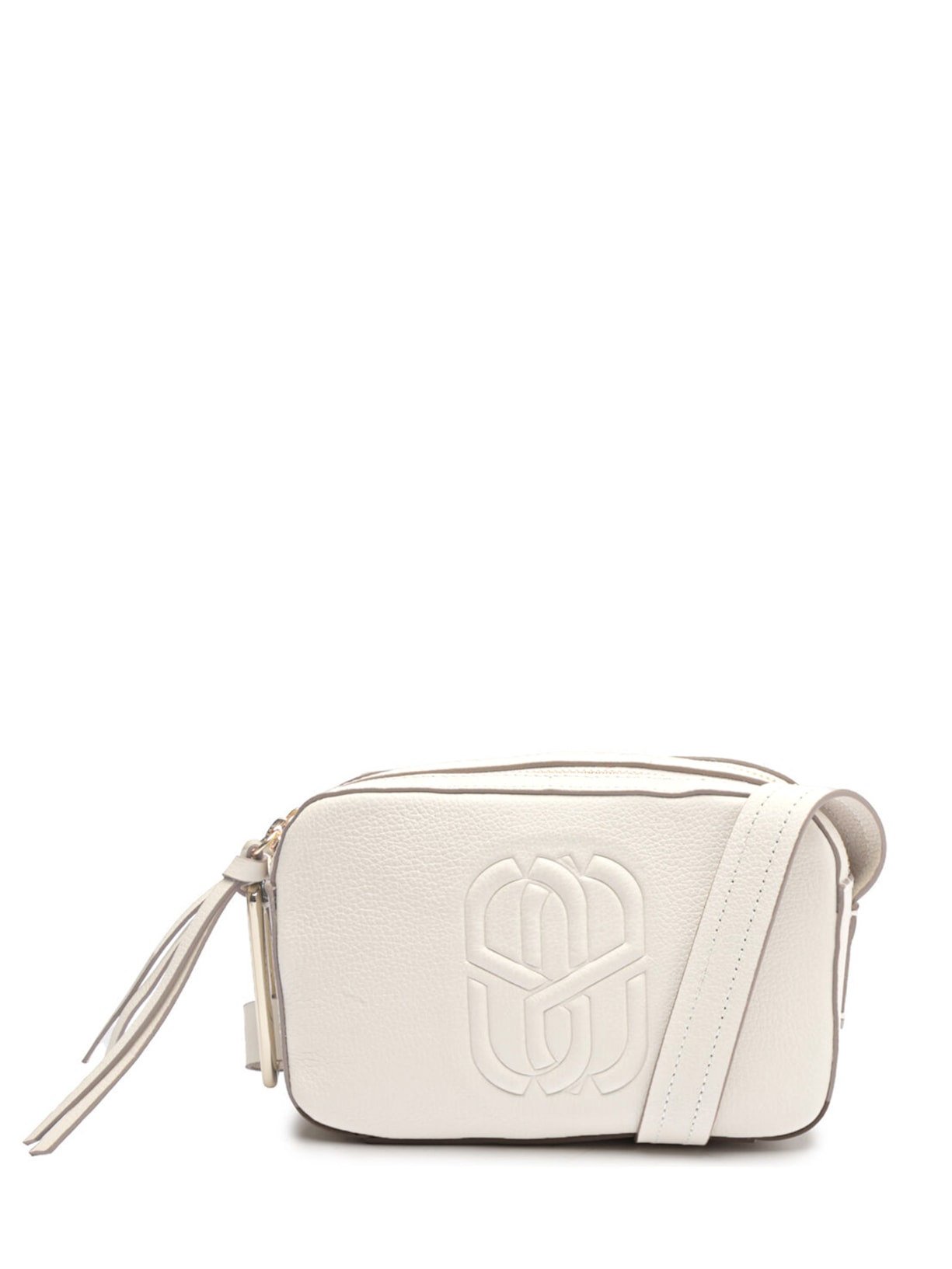 Bolsa Feminina Transversal Pequena Couro Branco Schutz