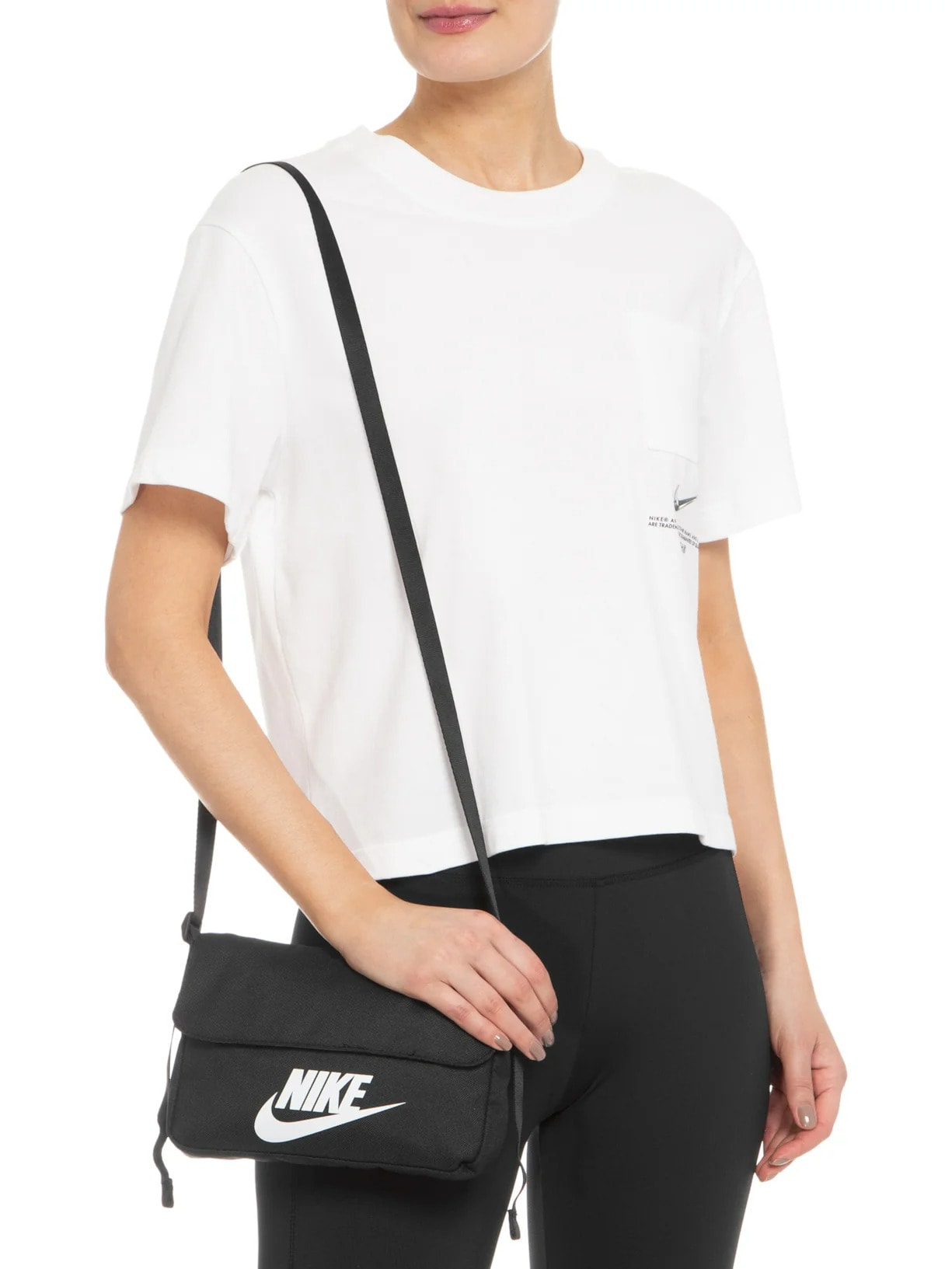 Bolsa Feminina Transversal Sportswear Preto Nike