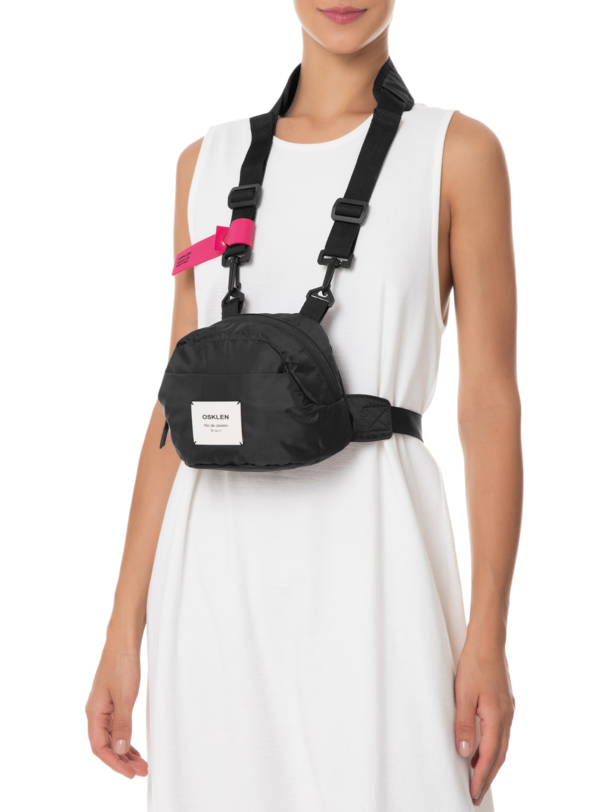 Bolsa Feminina Trekking Medium Preto Osklen