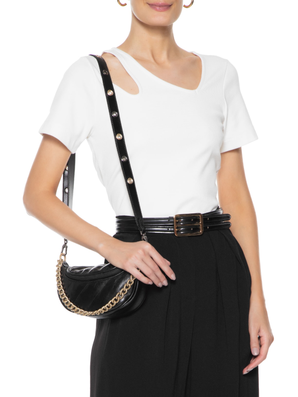 Bolsa Feminina Trentino Preto Schutz