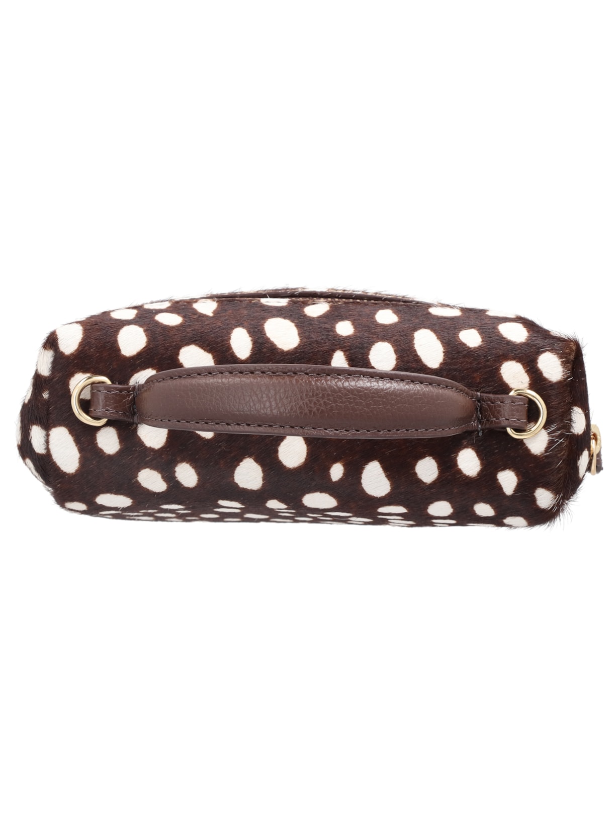 Bolsa Feminina Vanity Pequena Animal Print – Marrom Luiza Barcelos