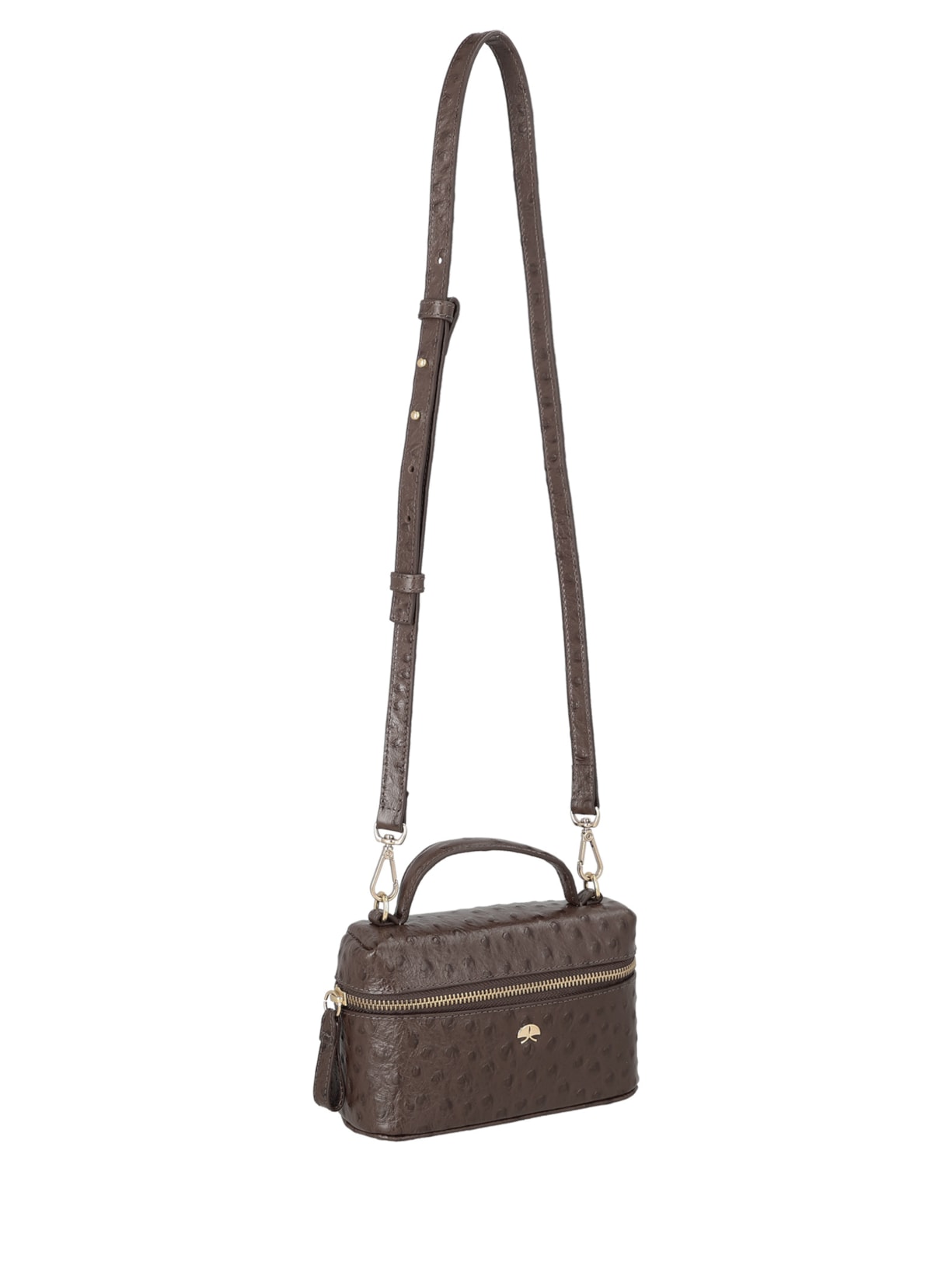 Bolsa Feminina Vanity Pequena Marrom Luiza Barcelos