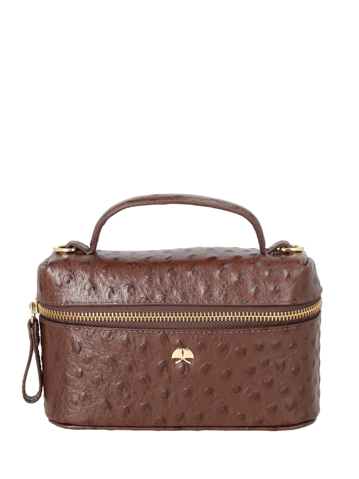 Bolsa Feminina Vanity Pequena – Marrom Luiza Barcelos