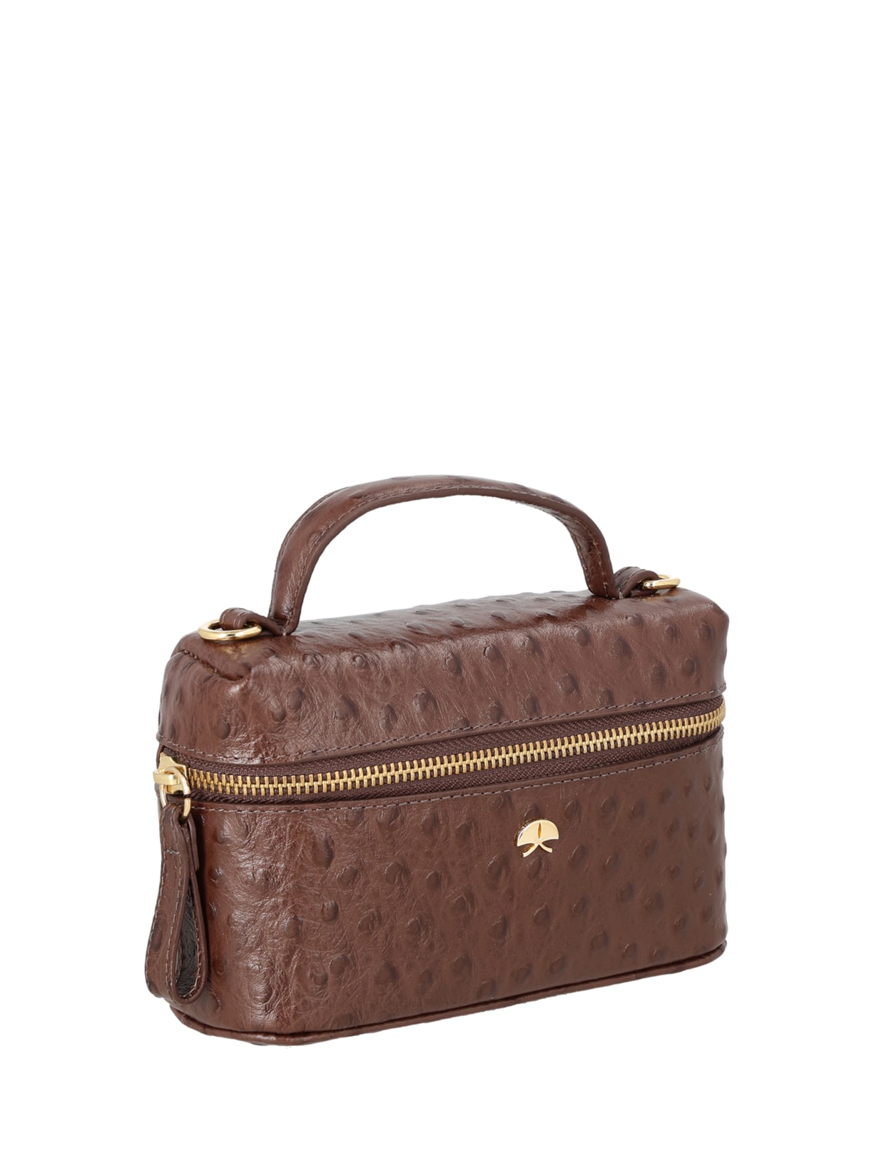 Bolsa Feminina Vanity Pequena – Marrom Luiza Barcelos