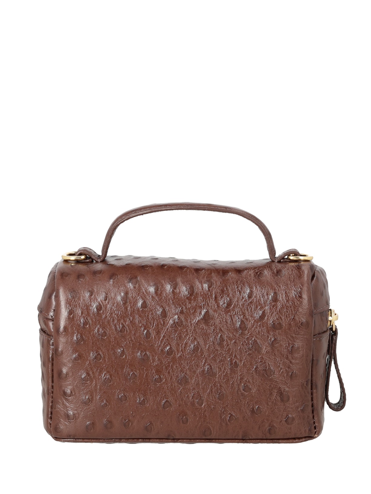 Bolsa Feminina Vanity Pequena – Marrom Luiza Barcelos
