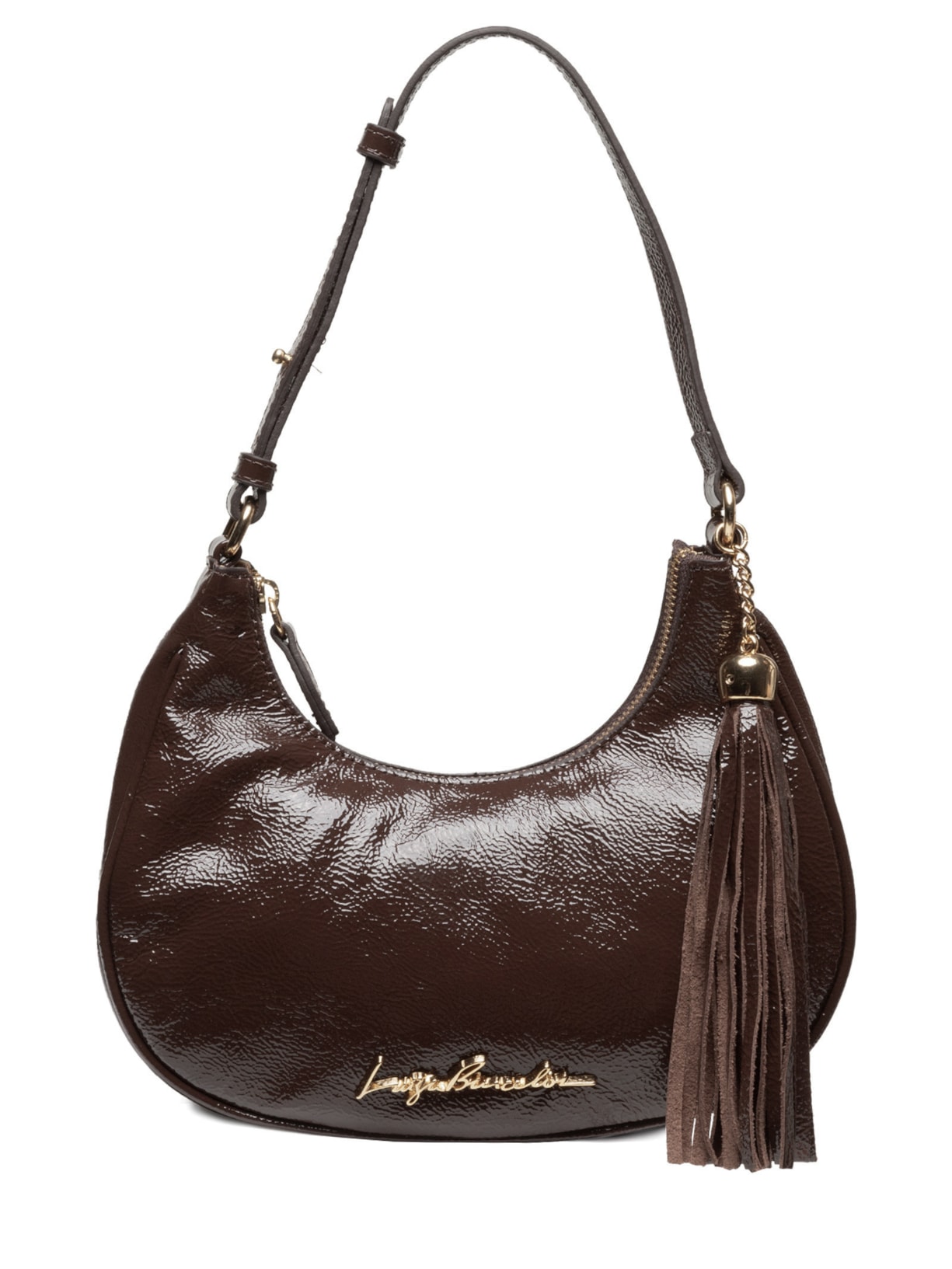 Bolsa Feminina Verniz Show - Marrom