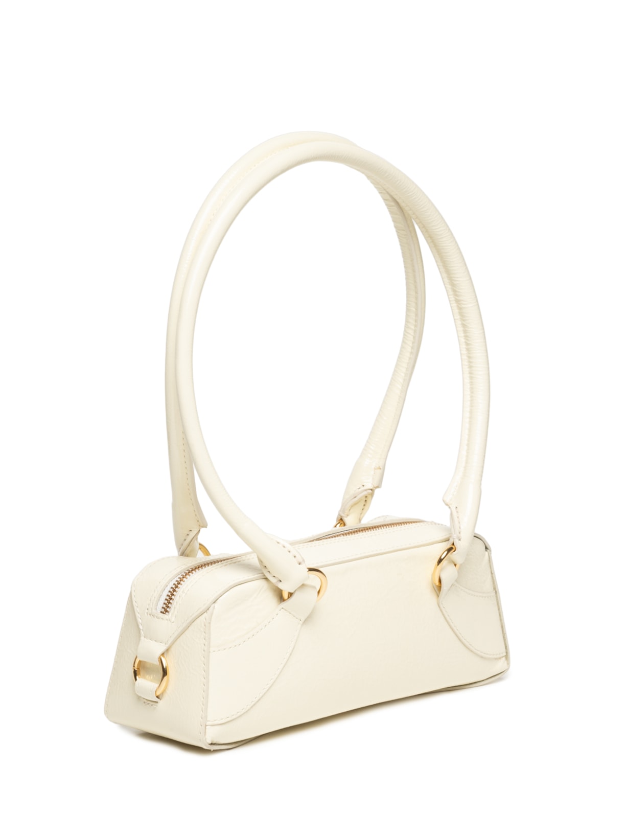 Bolsa Feminina Verniz Show Off White   Luiza Barcelos